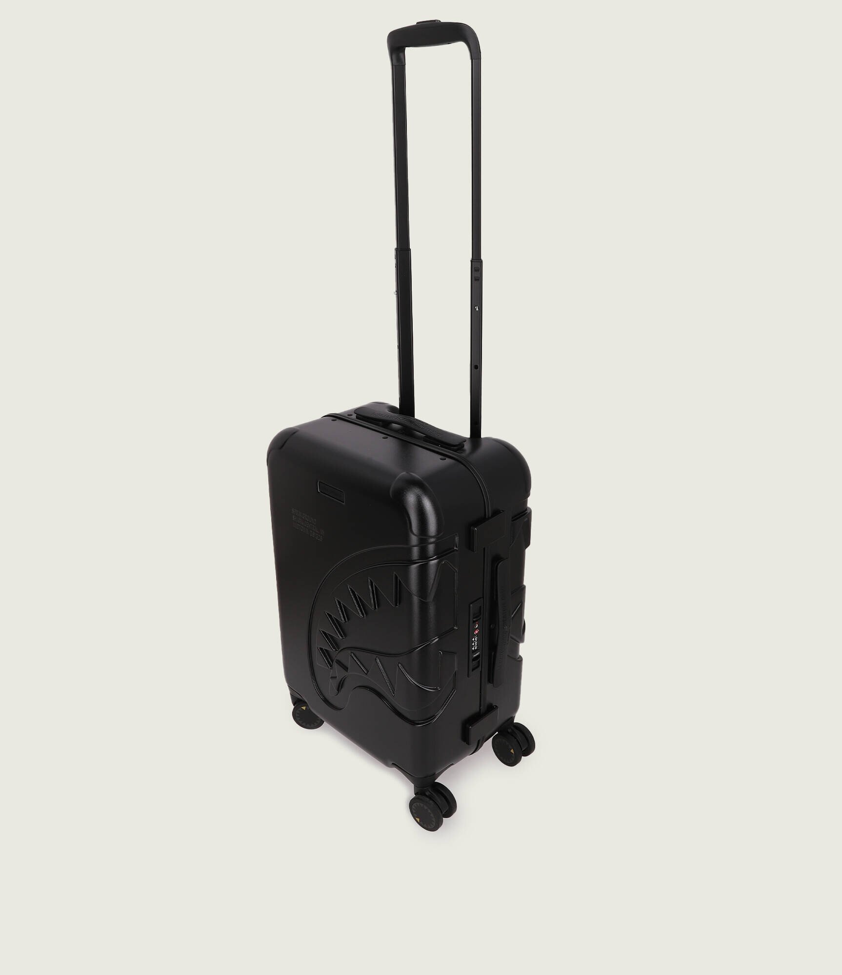 Sprayground Valiză Blacked Out Embossed Gold Tooth | 45 x 33 x 21 cm