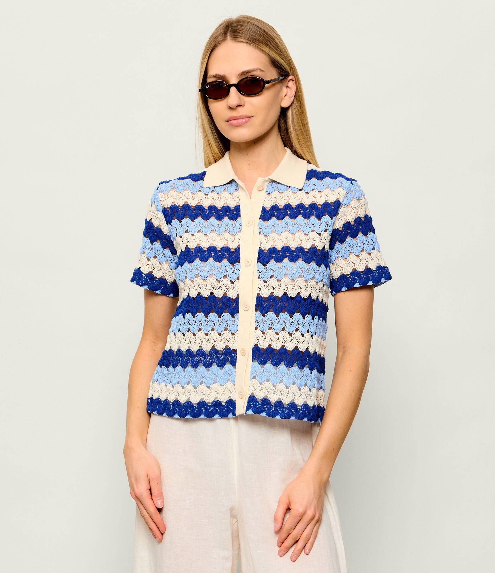 ST.Barth Cardigan Monet | Relaxed fit