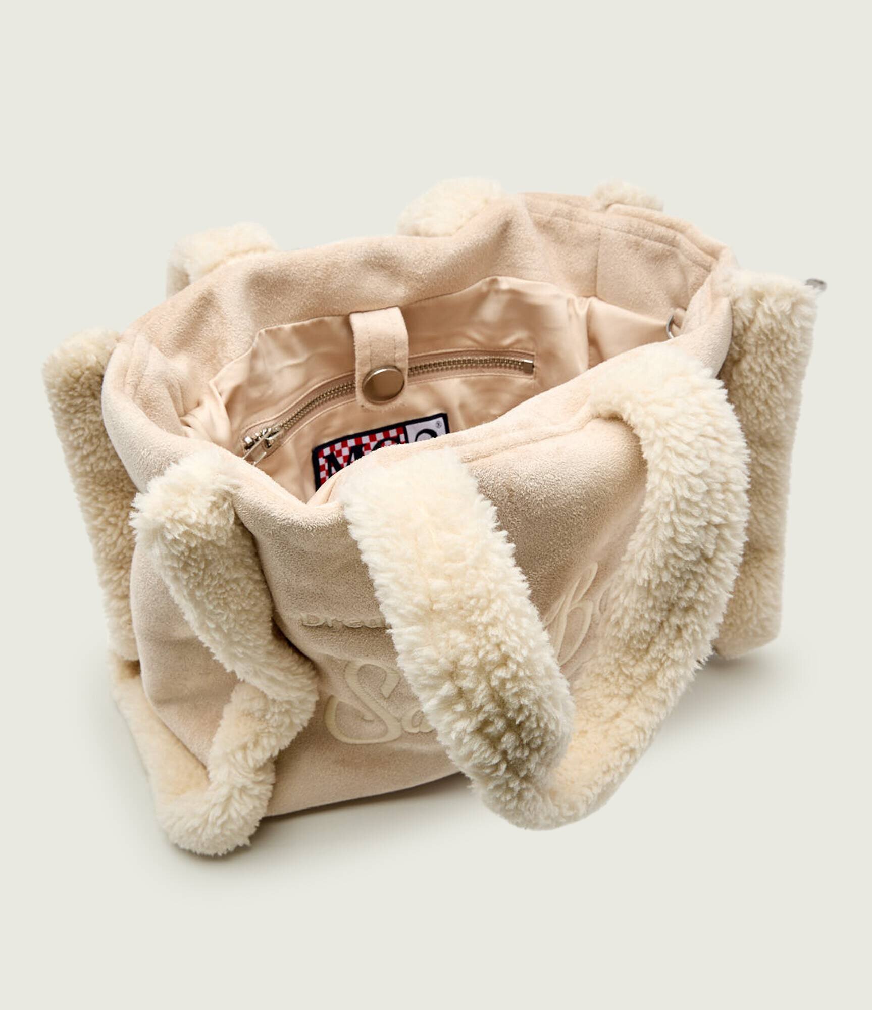 ST.Barth Geantă pe umăr | shearling