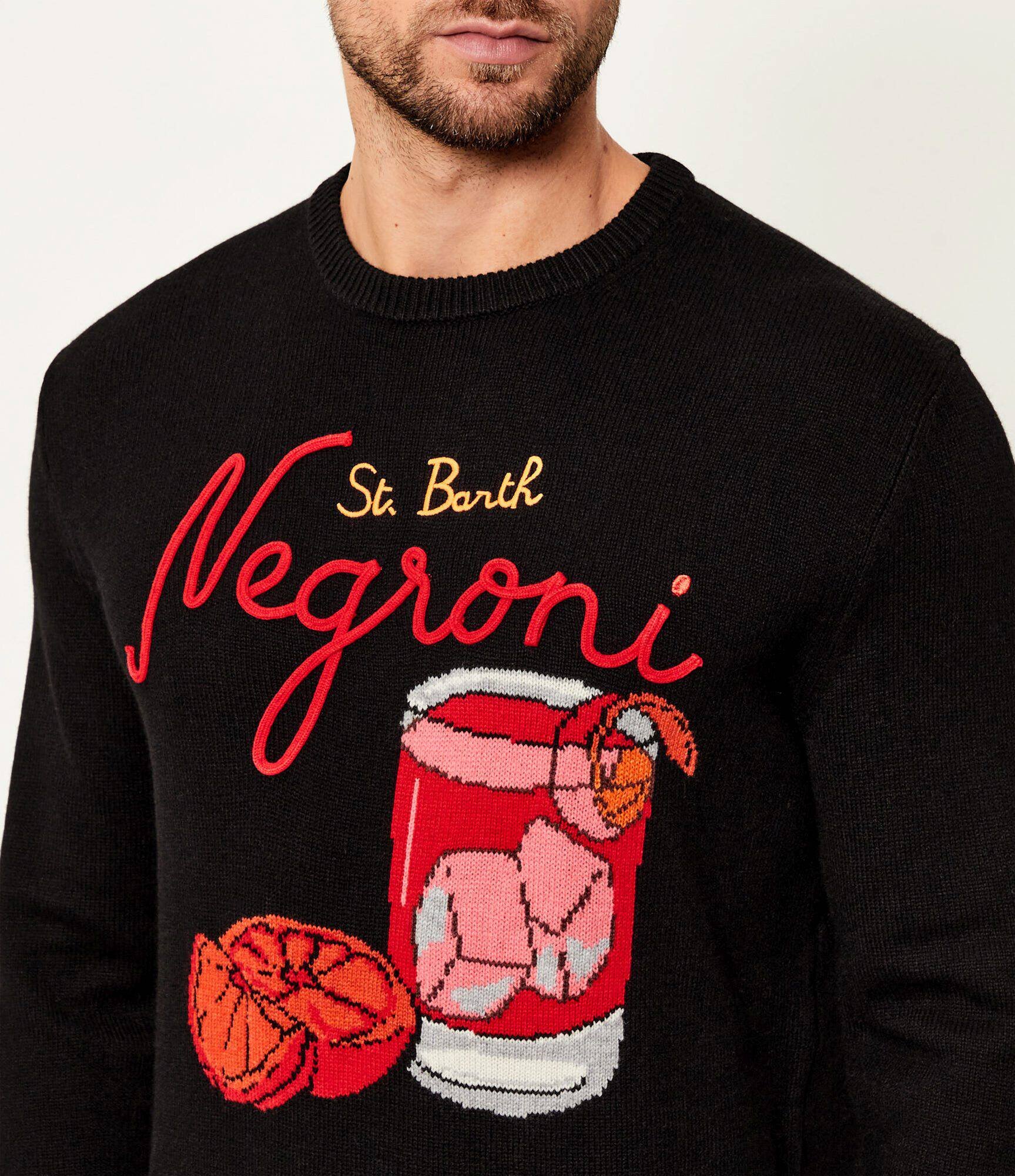 ST.Barth Pulover Heron NEGRONI | regular fit cu adaos de lână și cașmir