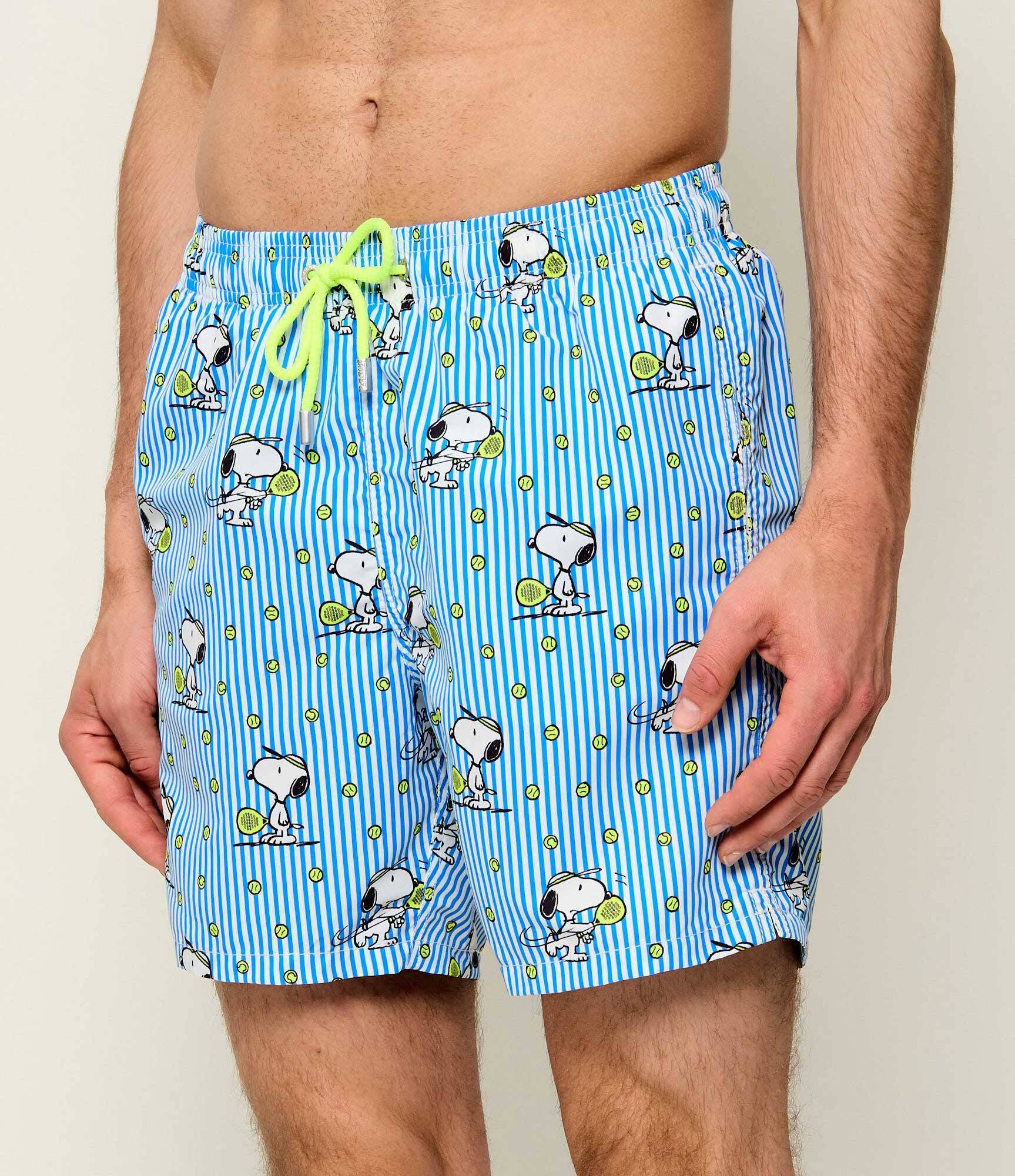 ST.Barth Șorți de baie GUSTAVIA SNOOPY PADEL| X PEANUTS | regular fit