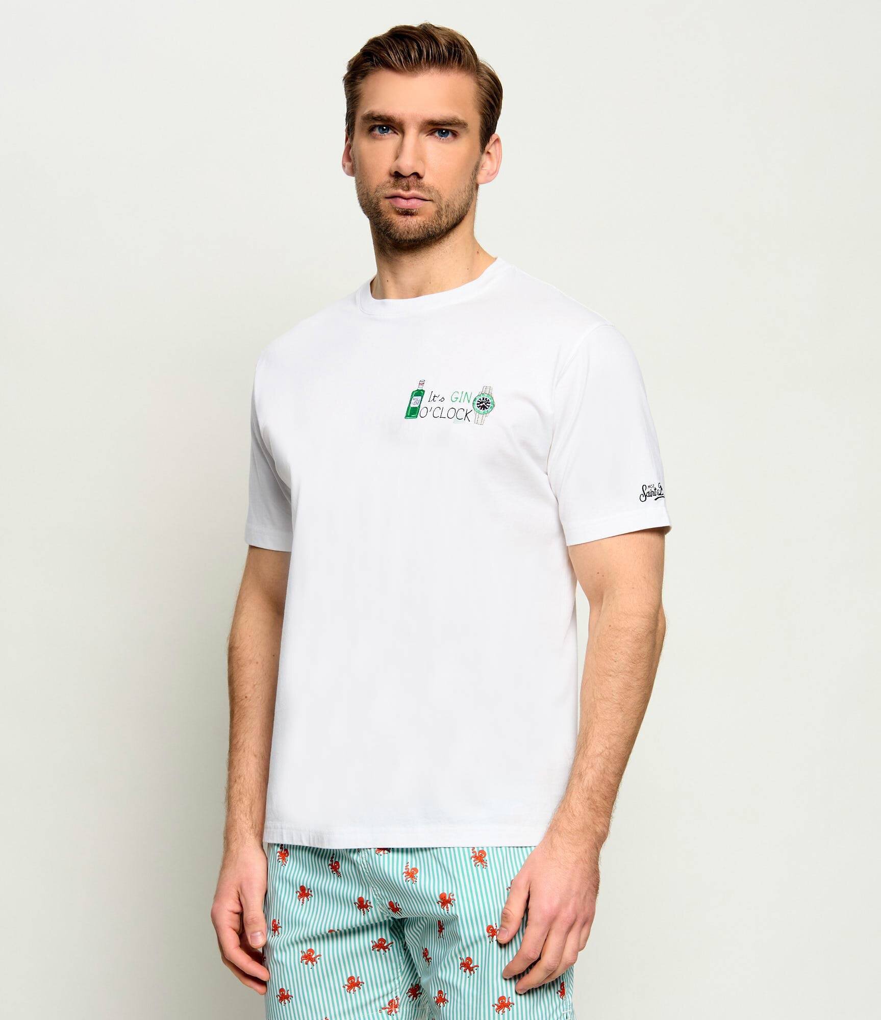 ST.Barth Tricou Portofino Gin Clock | Classic fit