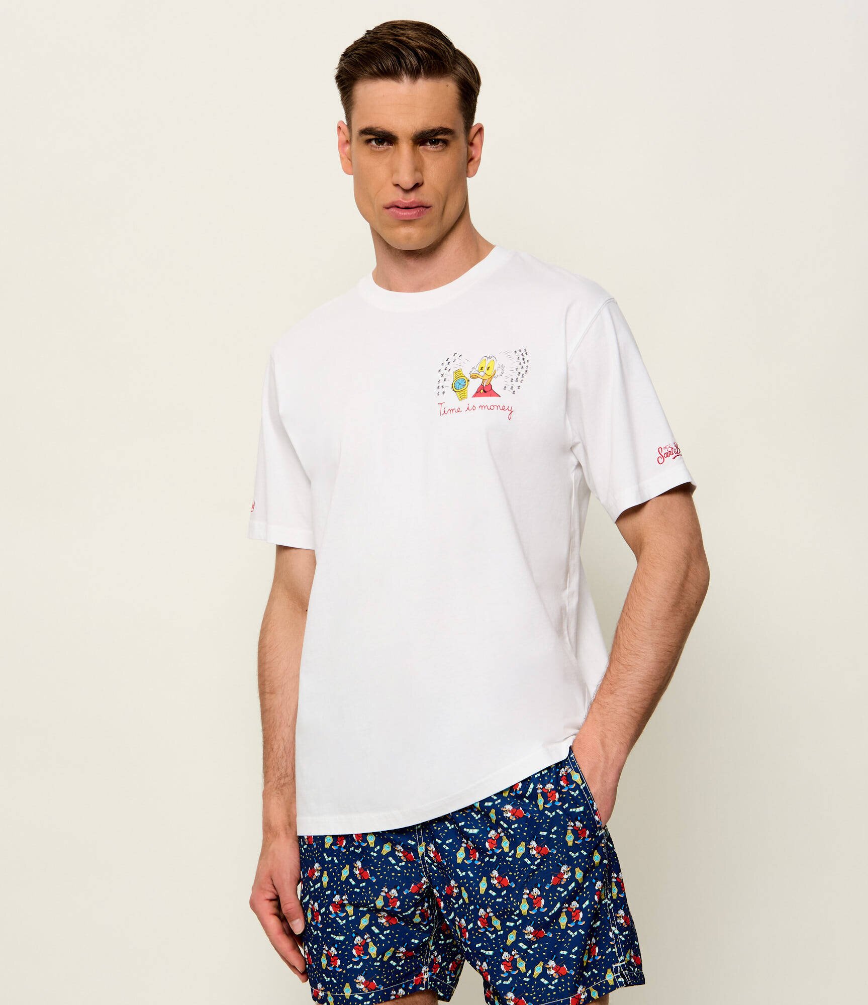 ST.Barth Tricou Portofino SCROOGE TIME MONEY| X DISNEY | Classic fit