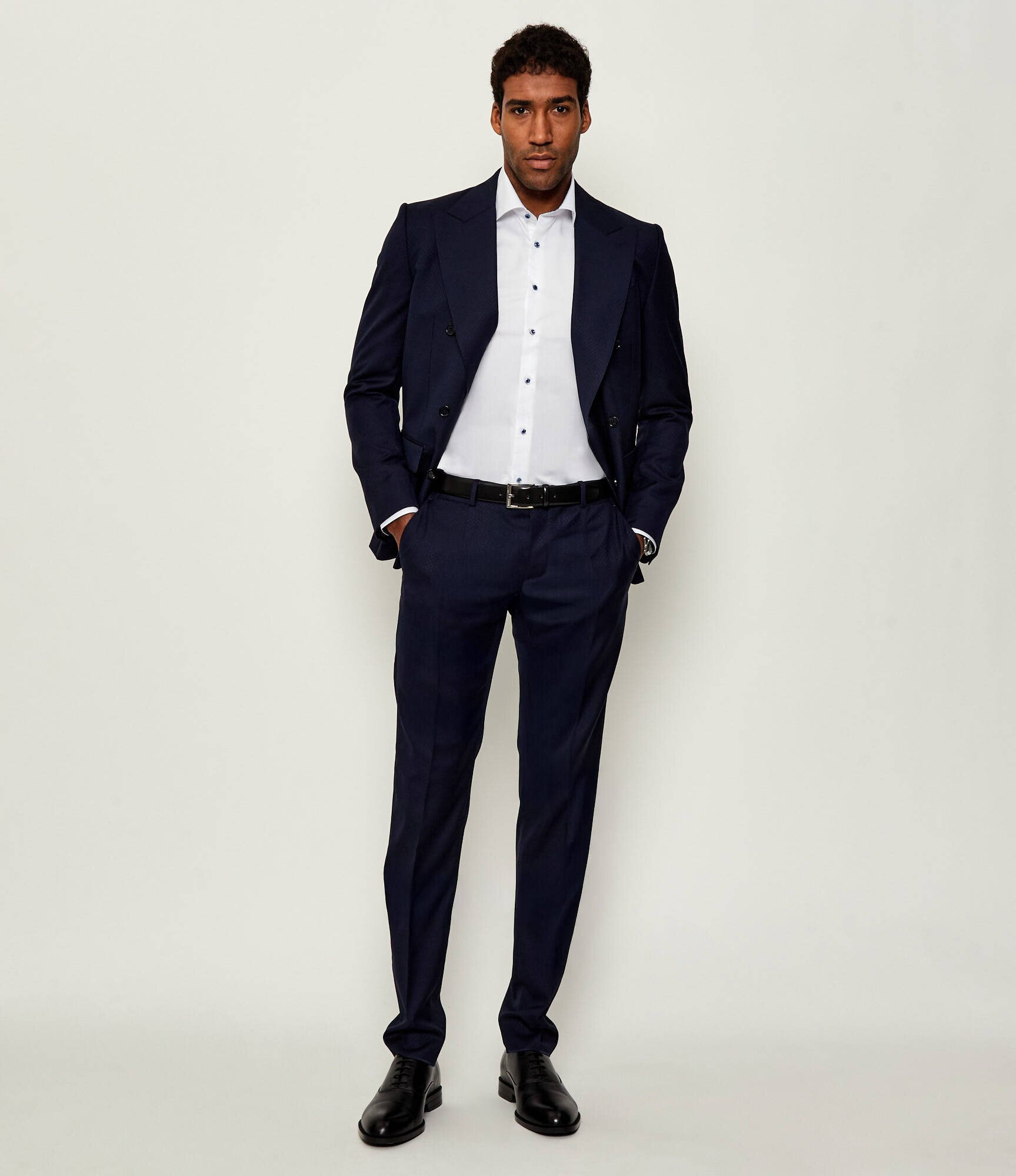Stenströms Cămașă Slimline C75 RM cuff Contrast | Slim Fit