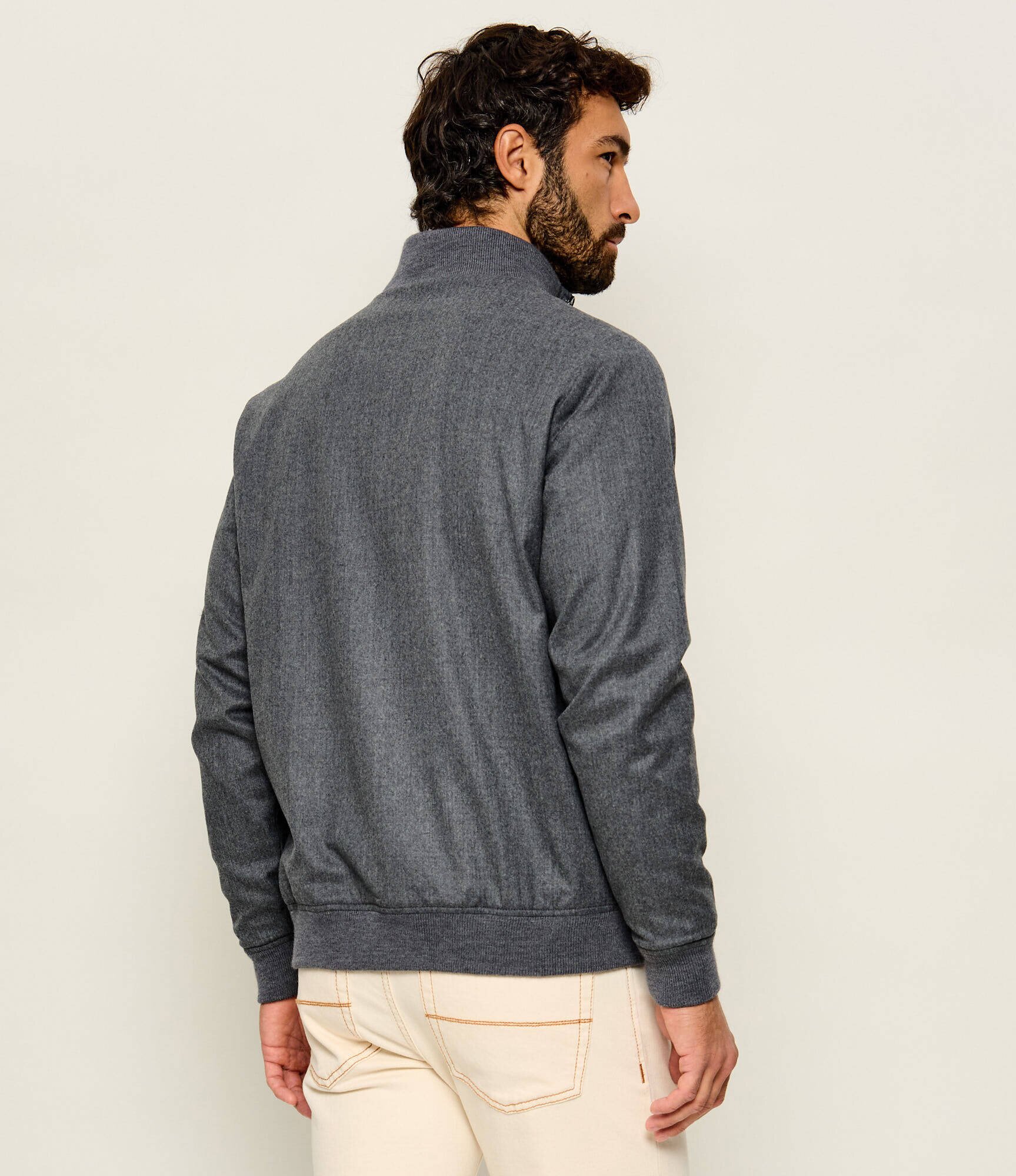 Stenströms De lână geacă bomber | regular fit
