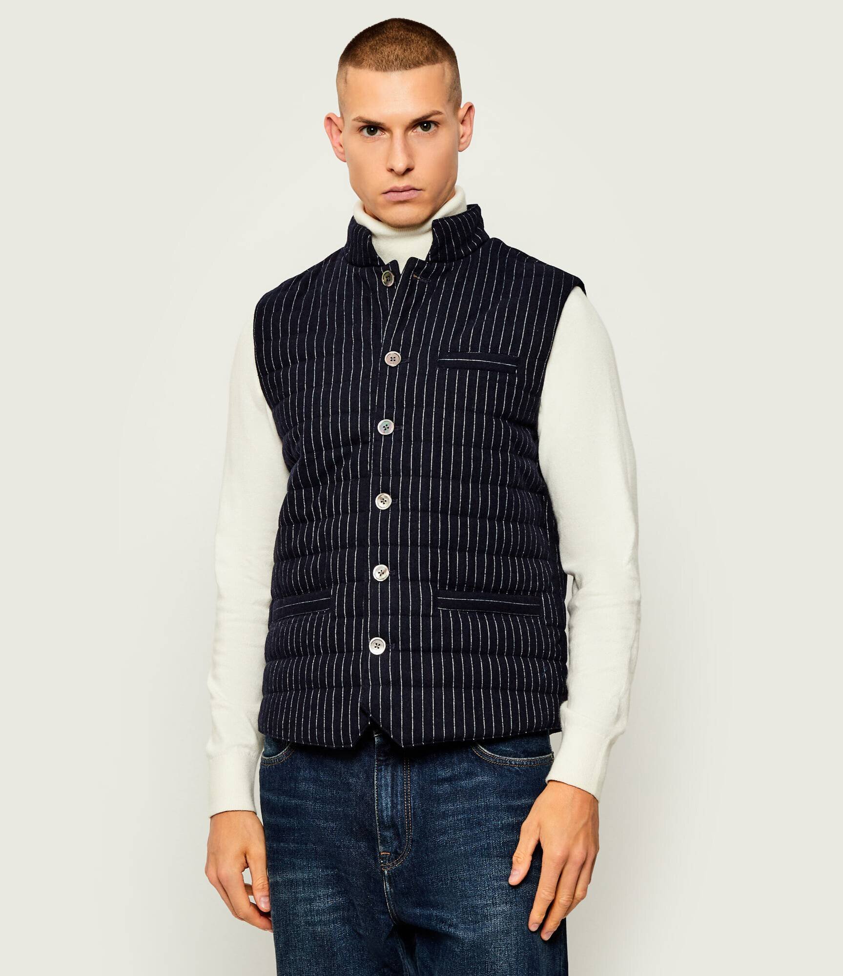 Stenströms De lână vestă | Slim Fit