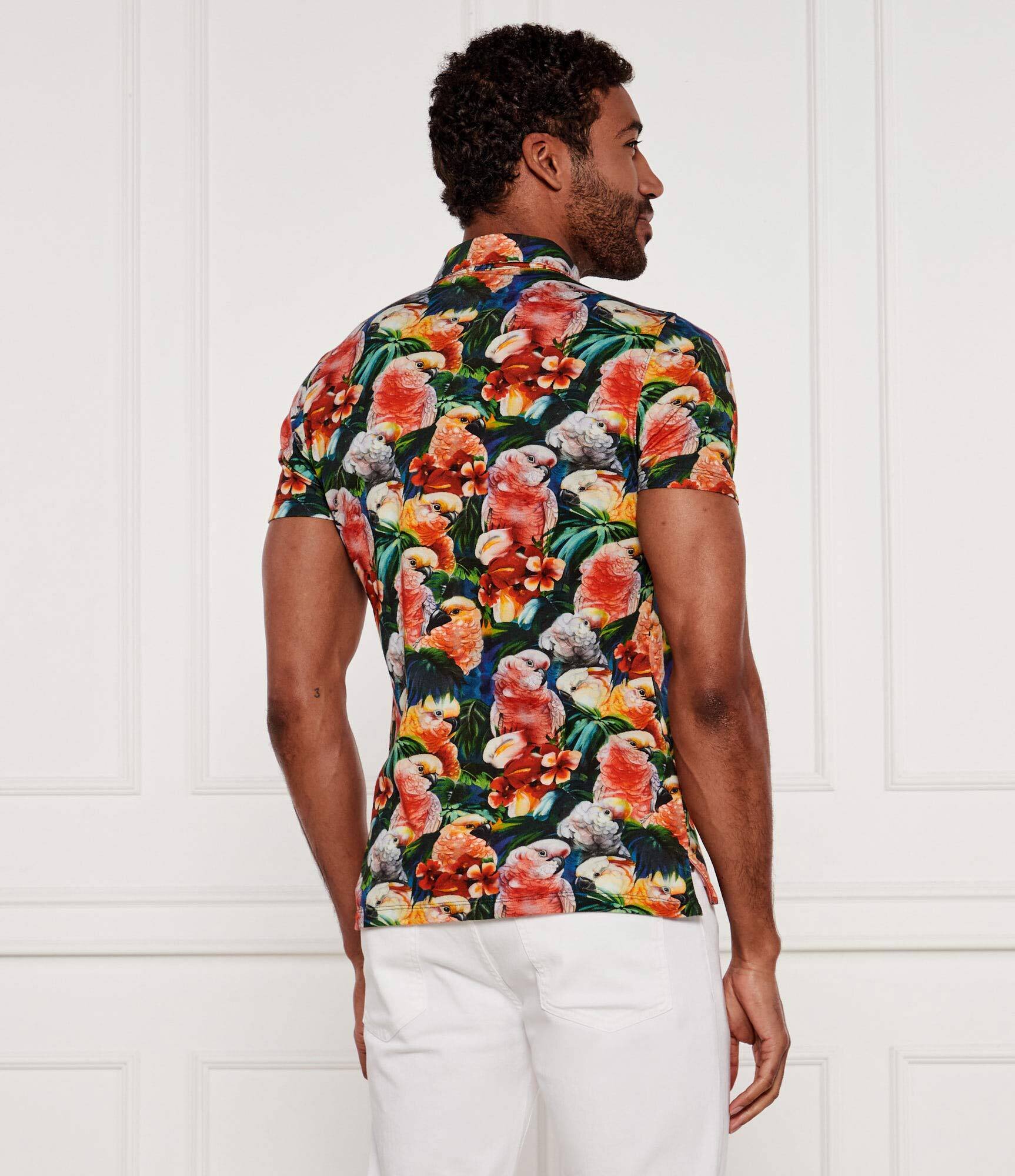 Stenströms Polo | Slim Fit | stretch pique