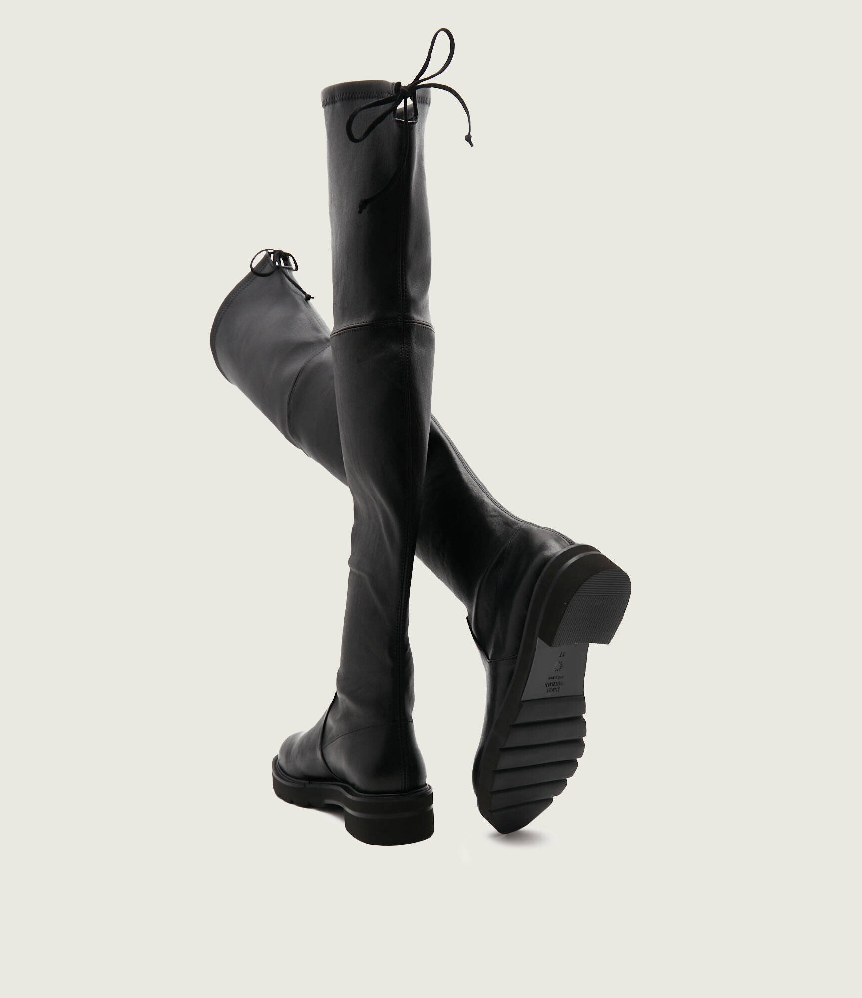 Stuart Weitzman De piele cizme lungi Lowland
