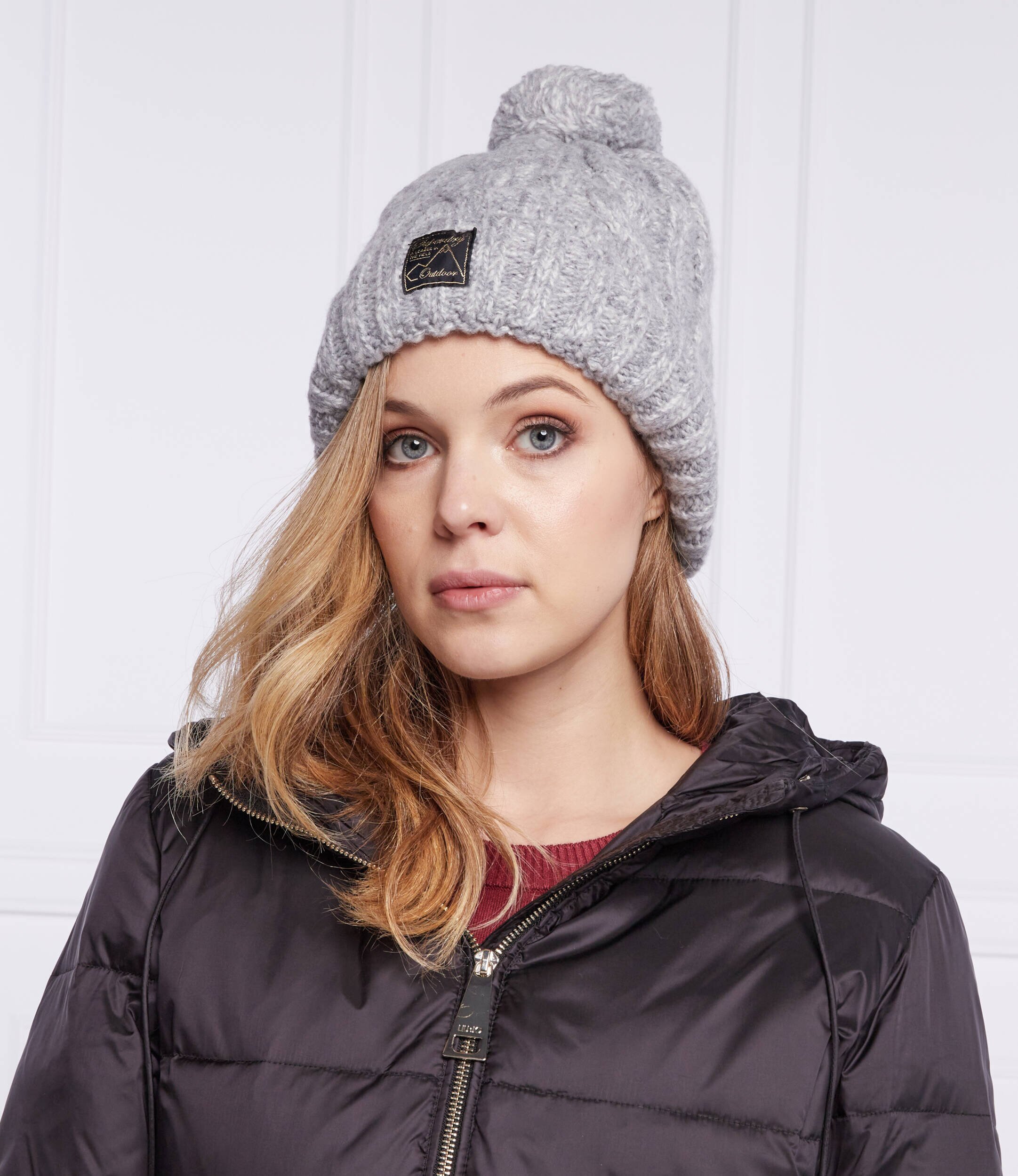 Superdry Căciulă cu adaos de lână