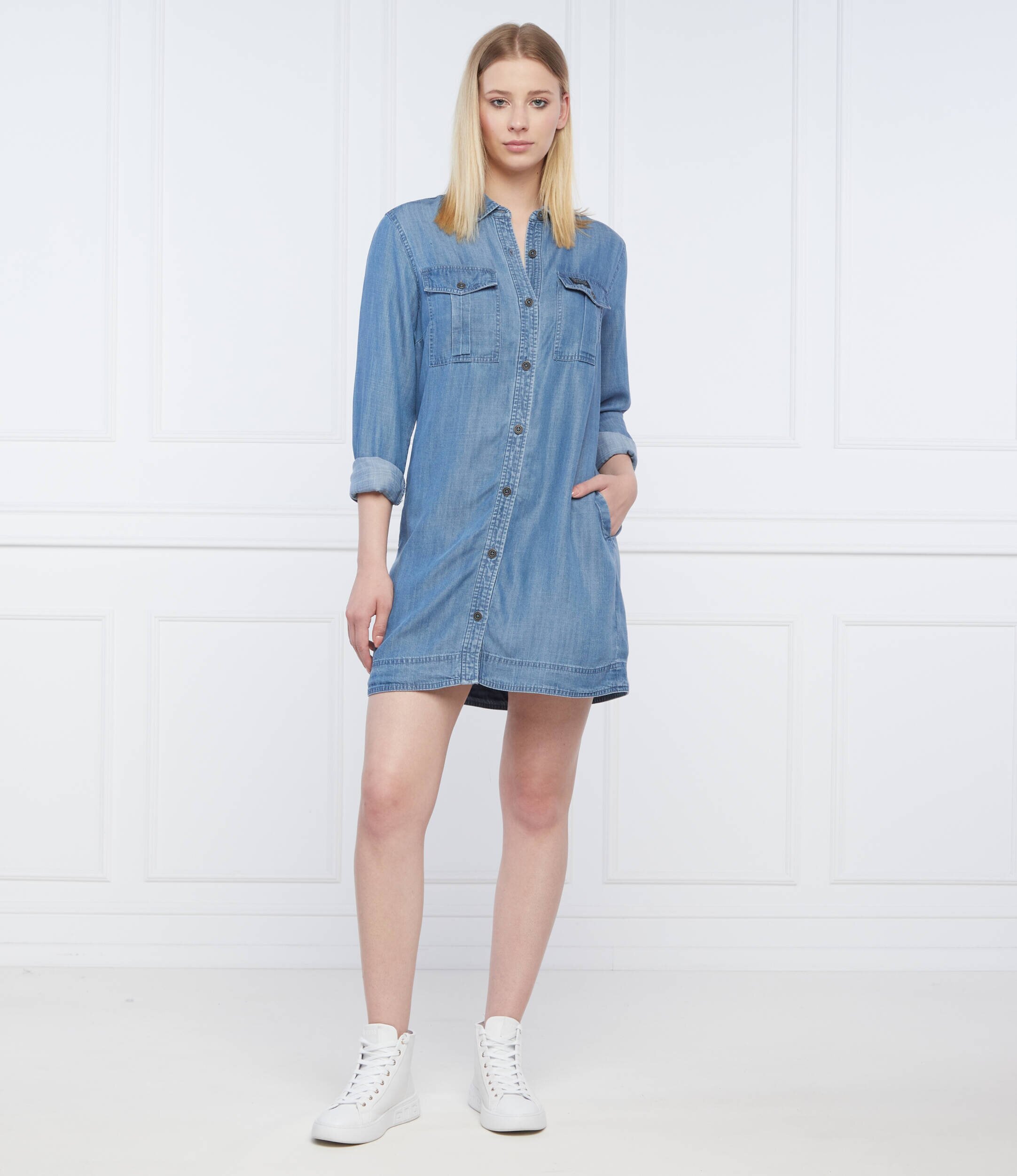 Superdry Rochie VINTAGE OVERSIZED