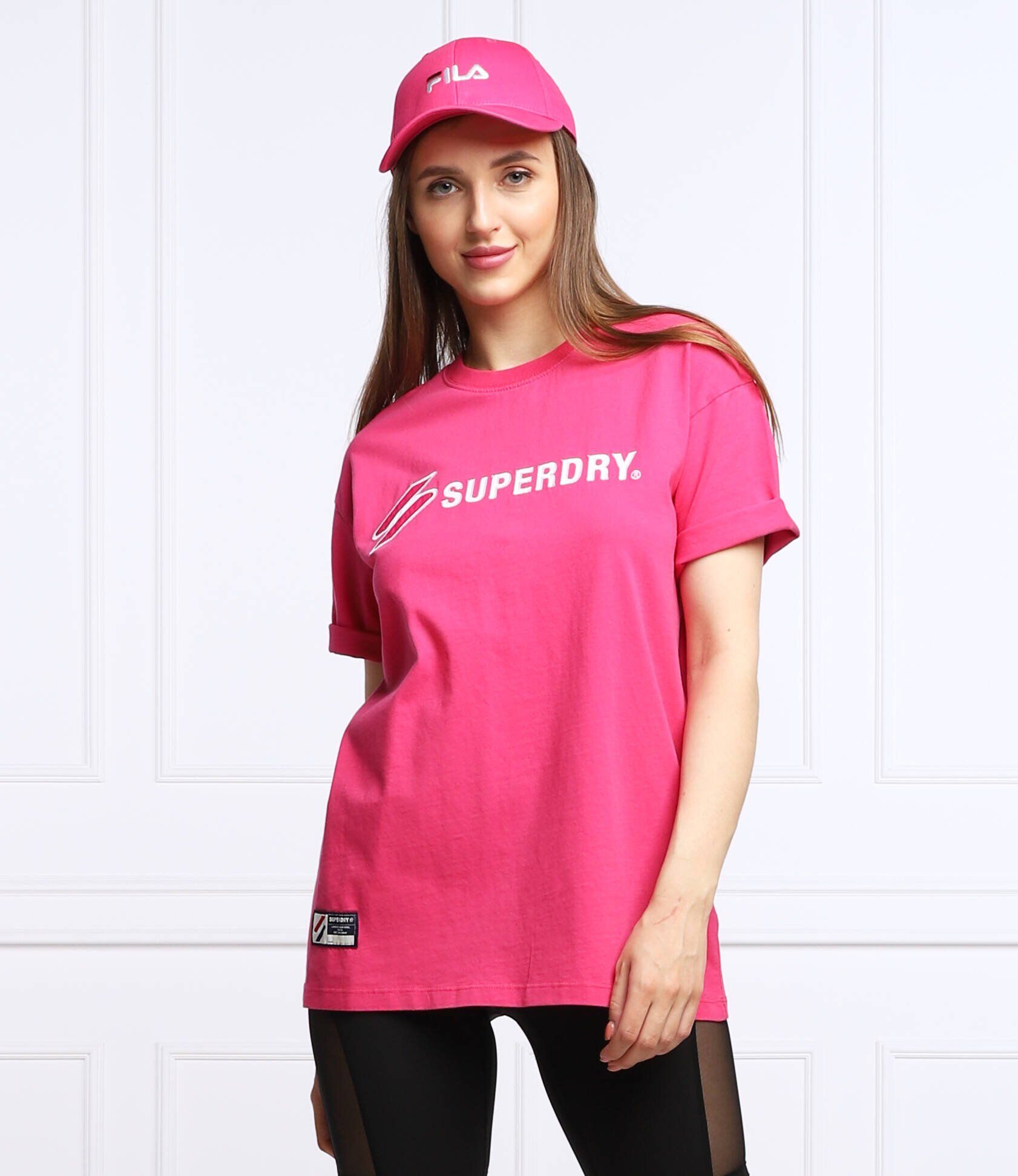 Superdry Tricou CODE SL APPLIQUE | Loose fit