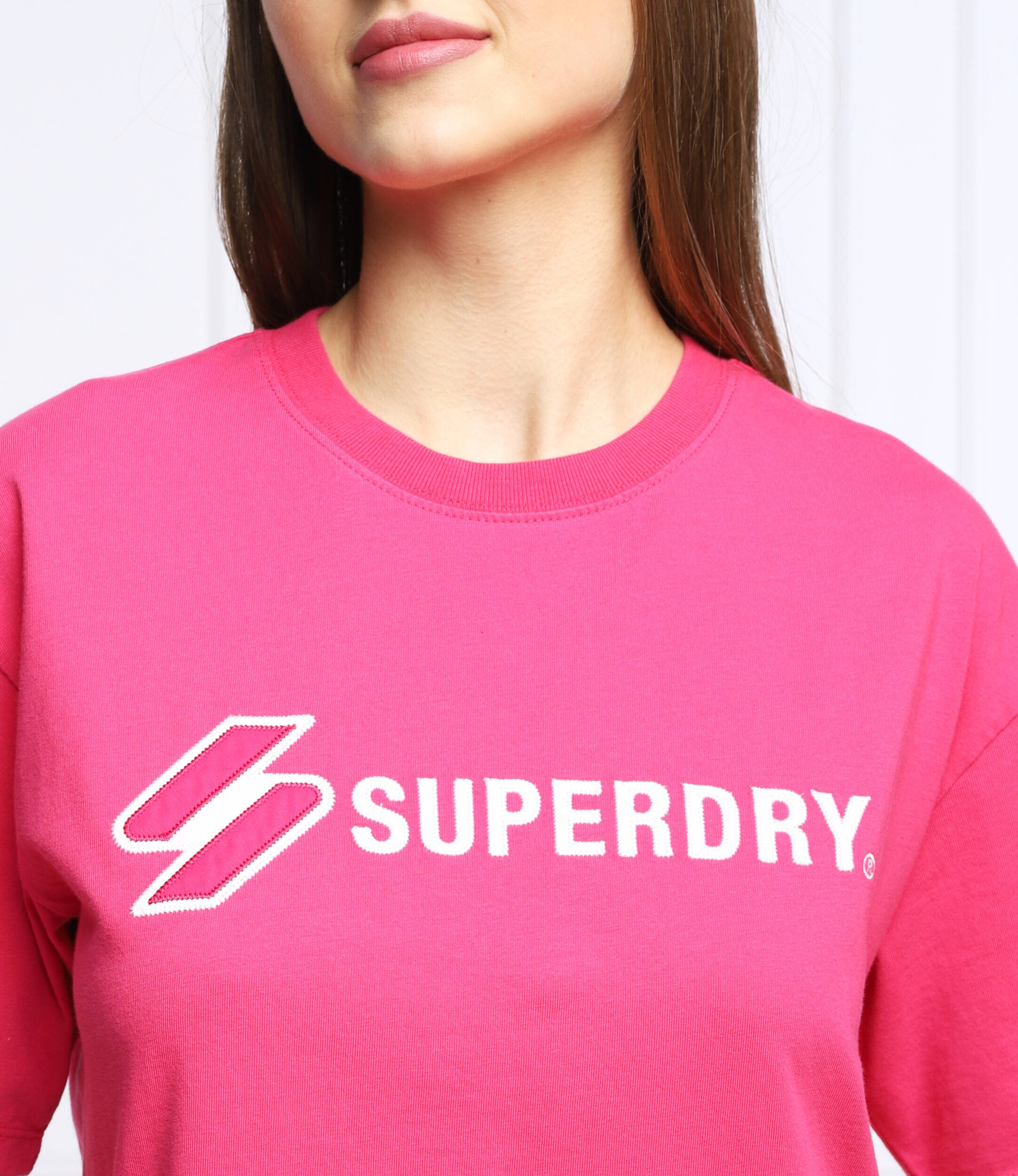 Superdry Tricou CODE SL APPLIQUE | Loose fit