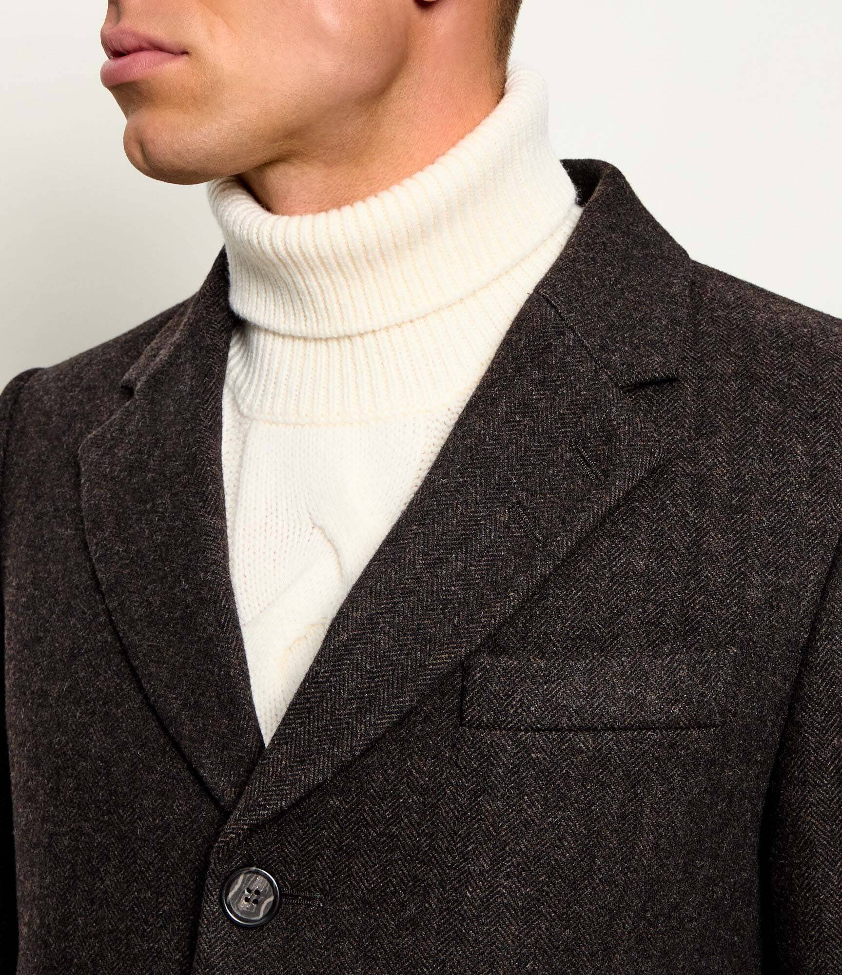 TIGER OF SWEDEN De lână palton Finnan cu adaos de cașmir
