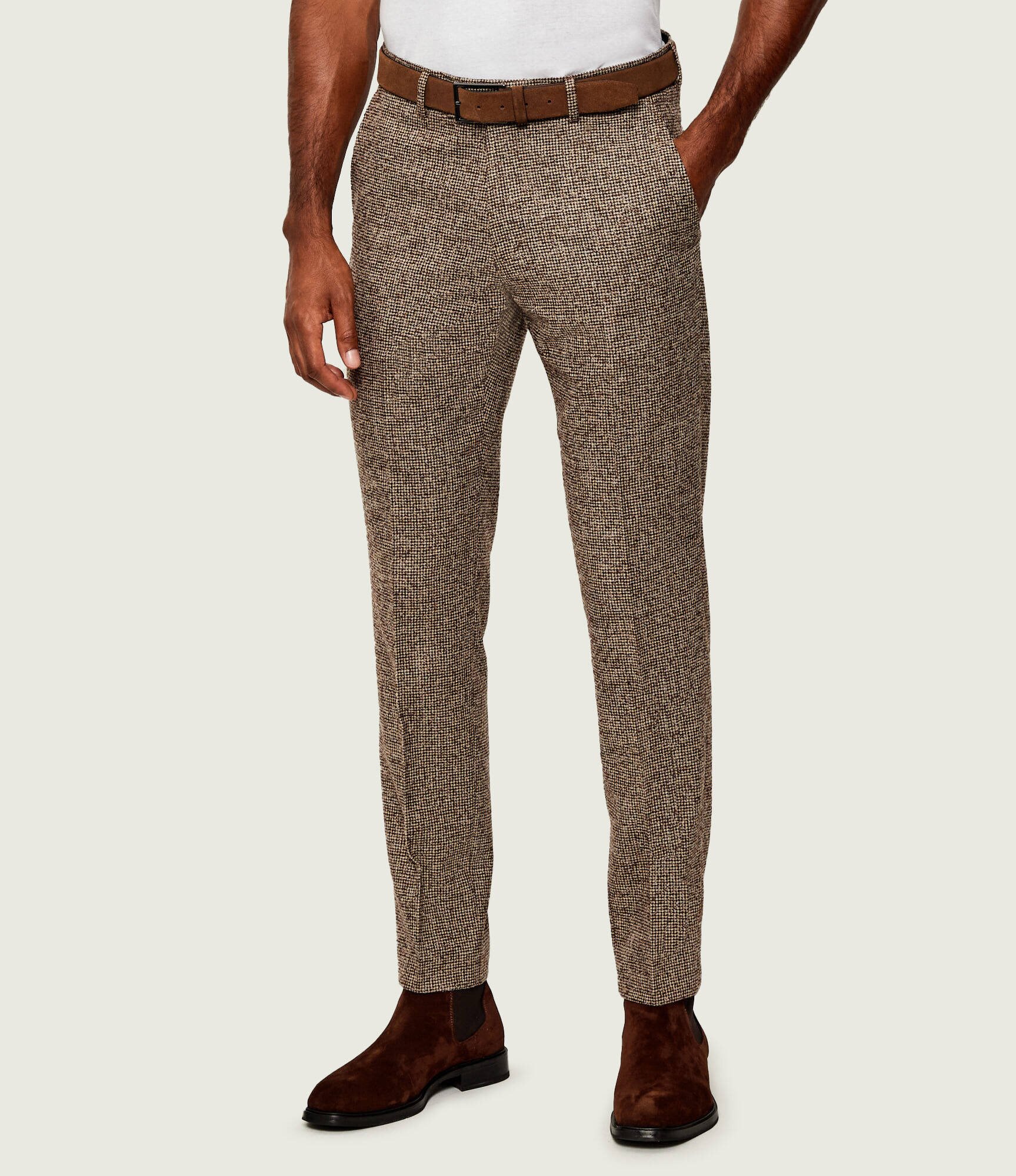 TIGER OF SWEDEN De lână pantaloni Tenuta | Slim Fit