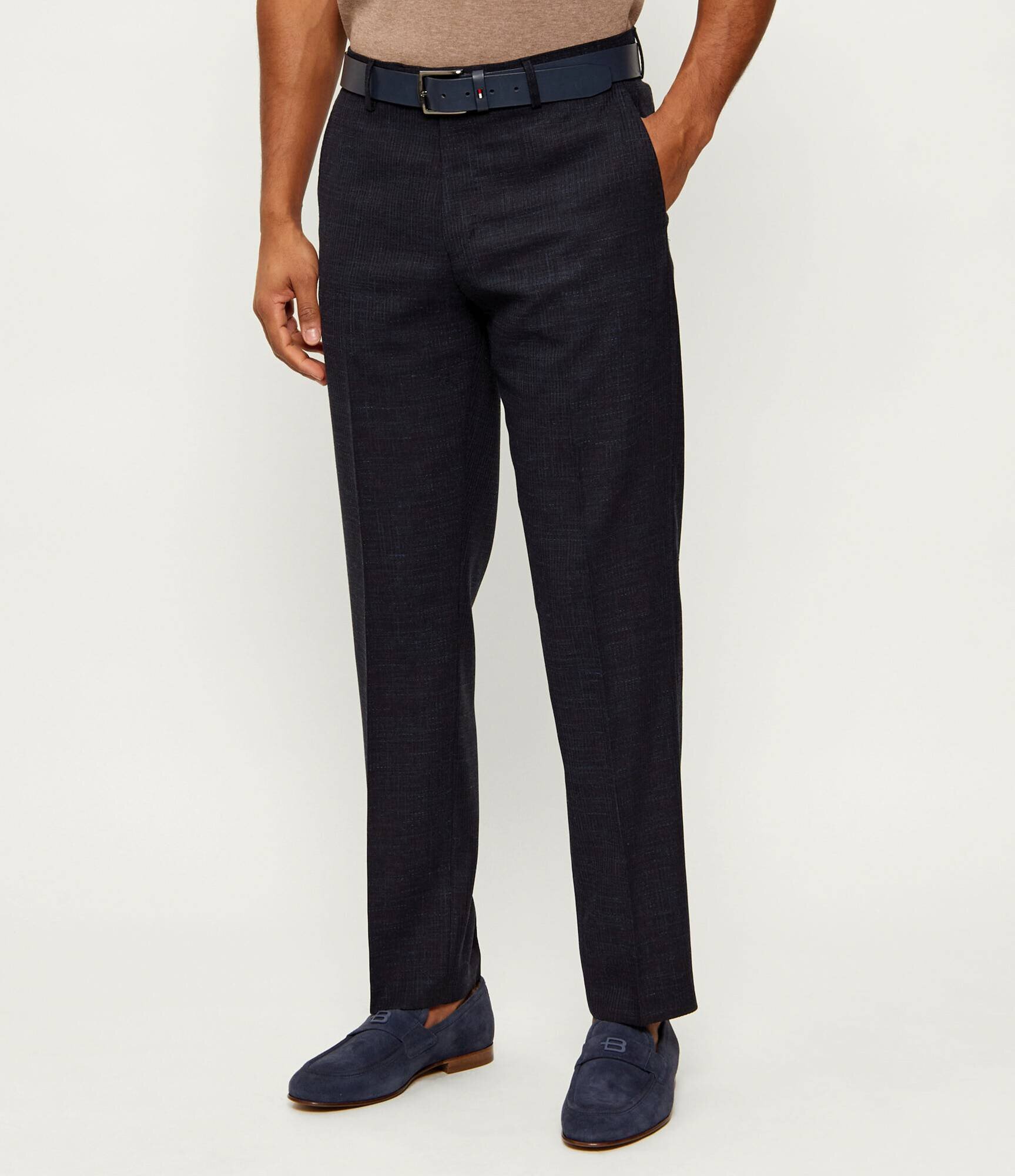 TIGER OF SWEDEN Pantaloni Tense | regular fit cu adaos de lână