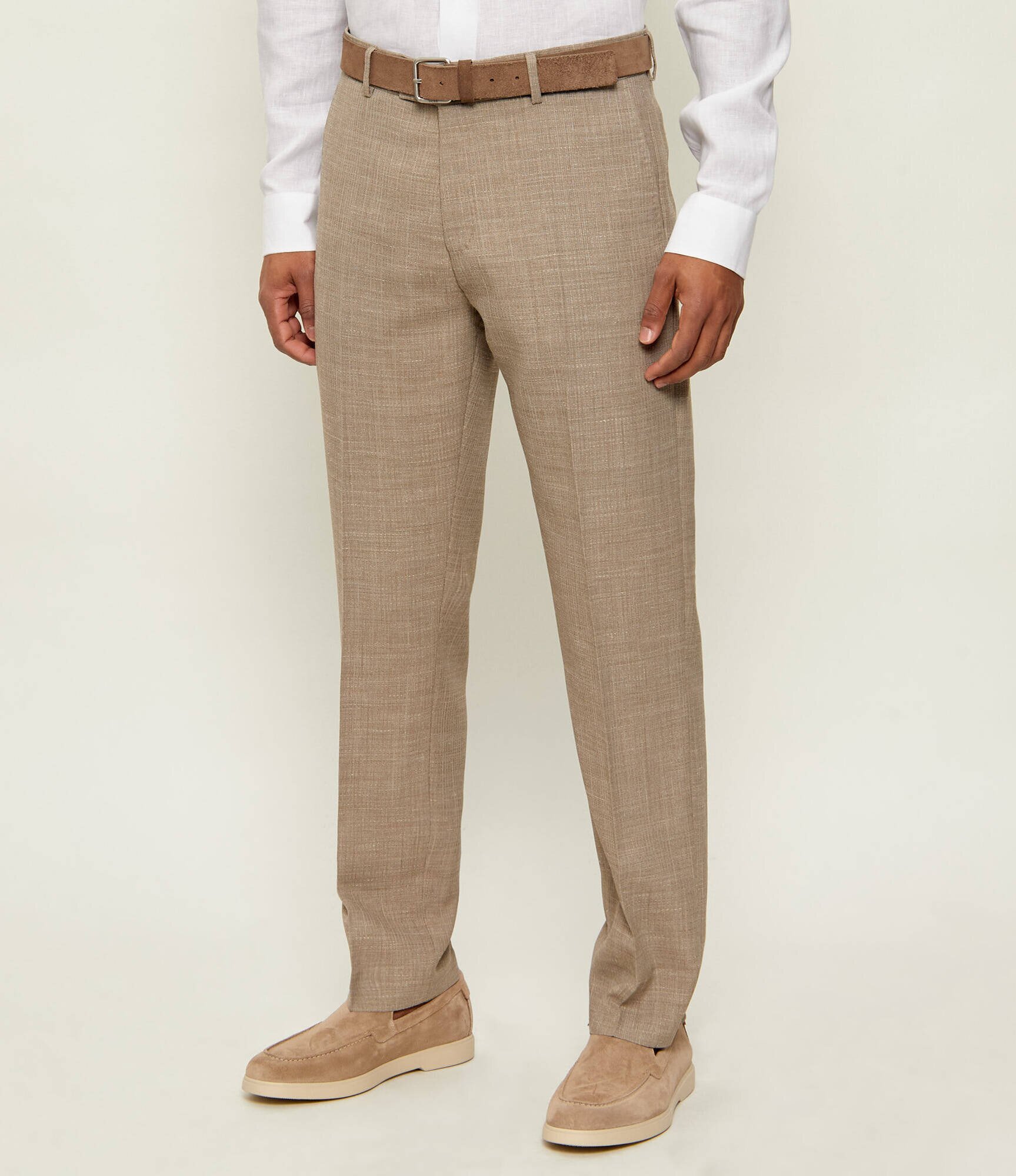 TIGER OF SWEDEN Pantaloni Tense | regular fit cu adaos de lână