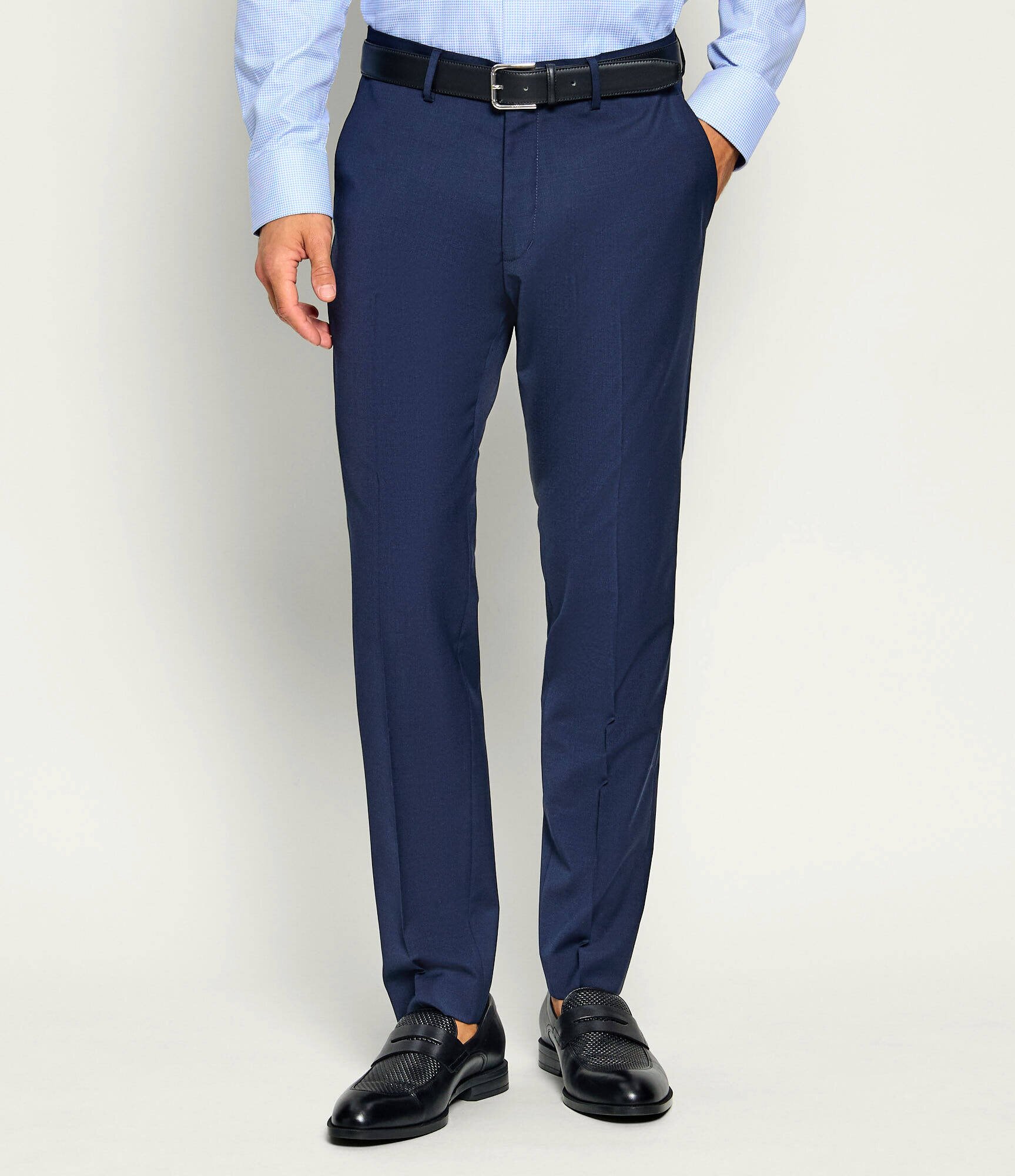 TIGER OF SWEDEN Pantaloni Tenutas | Slim Fit cu adaos de lână