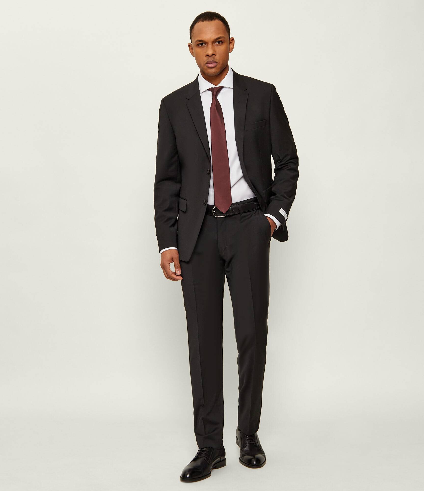 TIGER OF SWEDEN Pantaloni Tenutas | Slim Fit cu adaos de lână