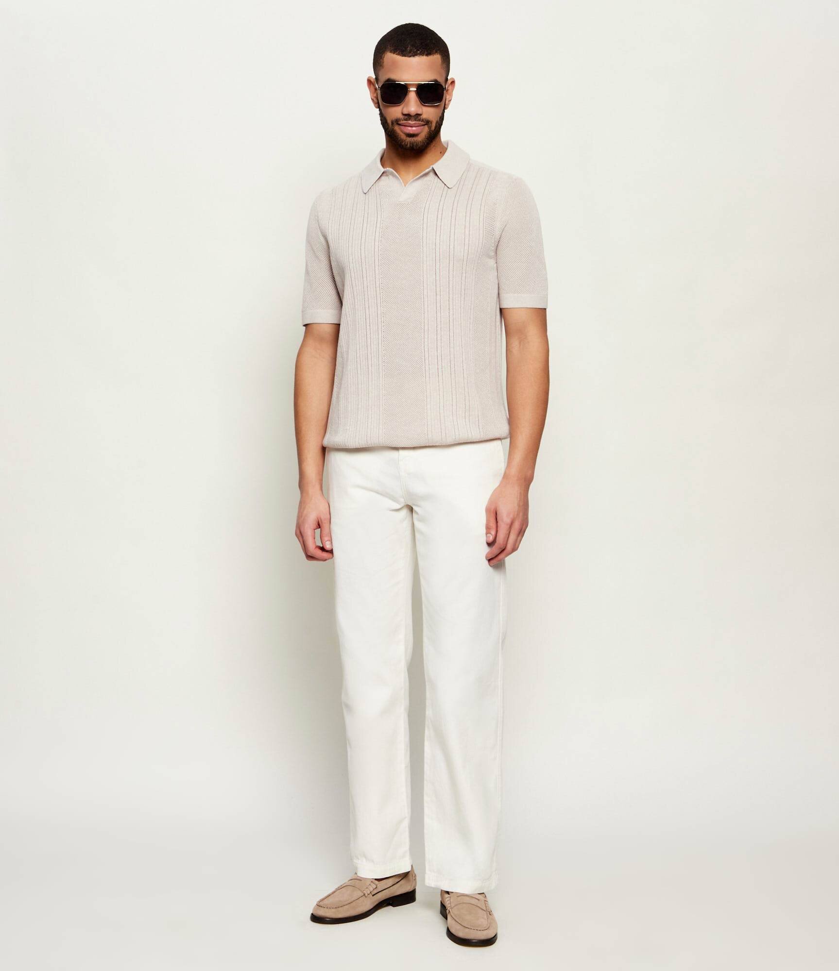 TIGER OF SWEDEN Polo Eoin P | regular fit cu adaos de lână