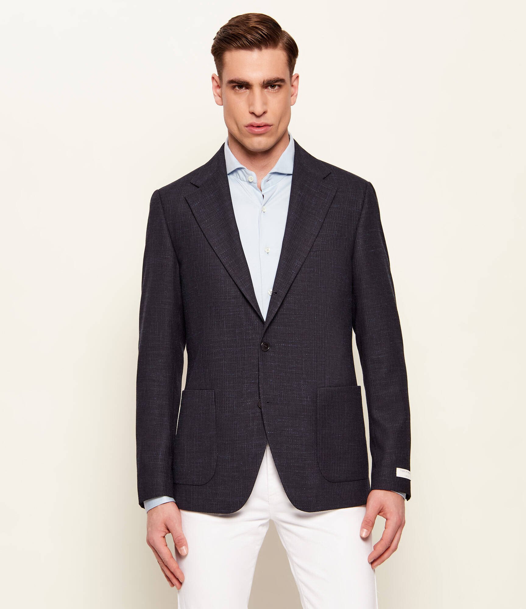 TIGER OF SWEDEN Sacou Easer PP | Slim Fit cu adaos de lână