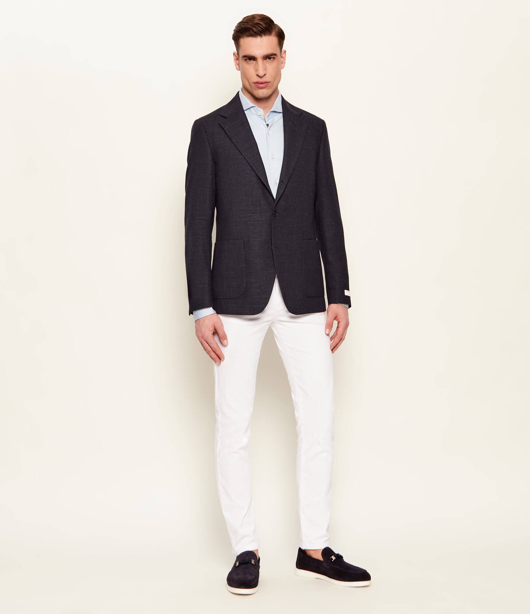 TIGER OF SWEDEN Sacou Easer PP | Slim Fit cu adaos de lână