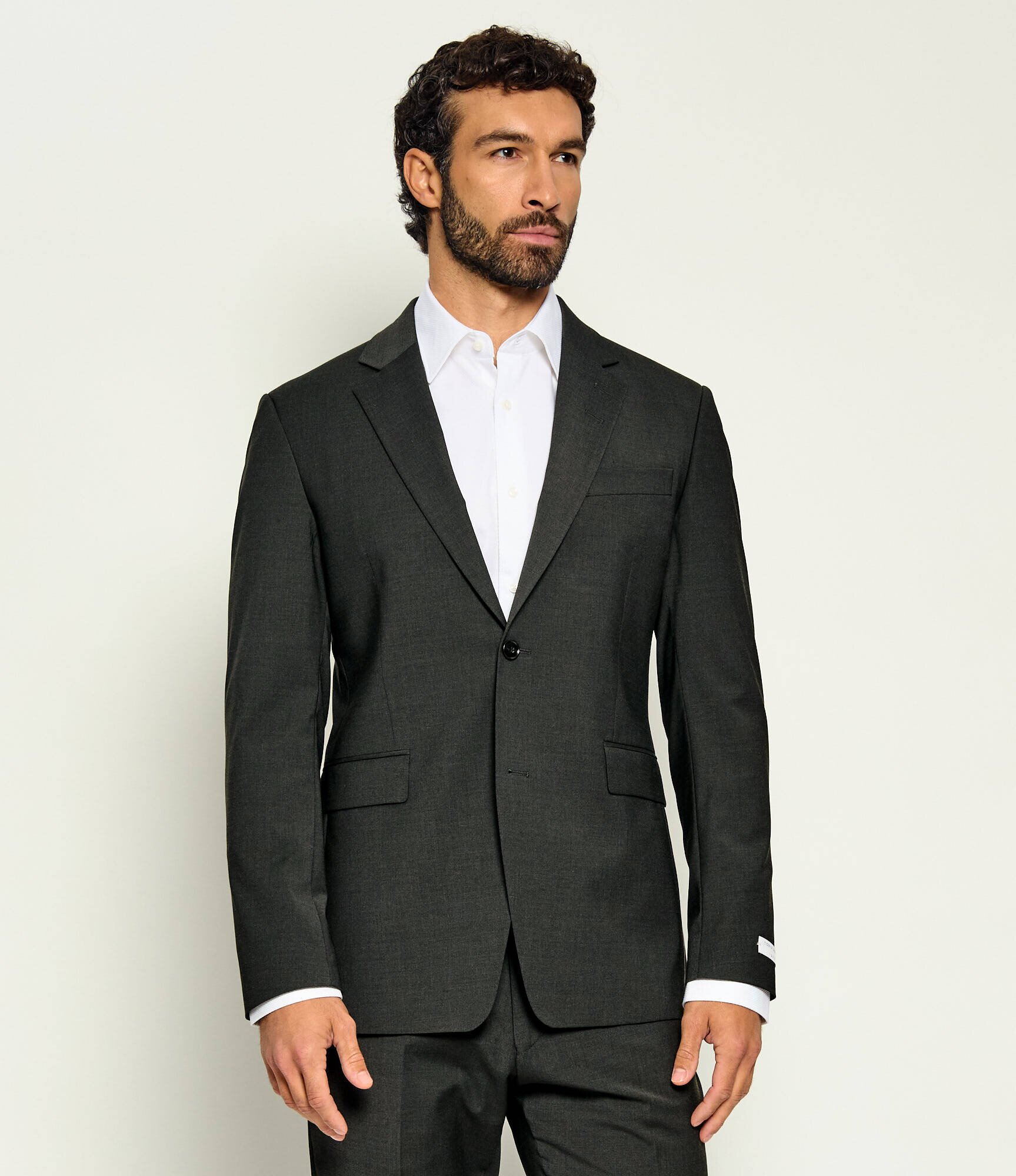 TIGER OF SWEDEN Sacou Justins | Slim Fit cu adaos de lână