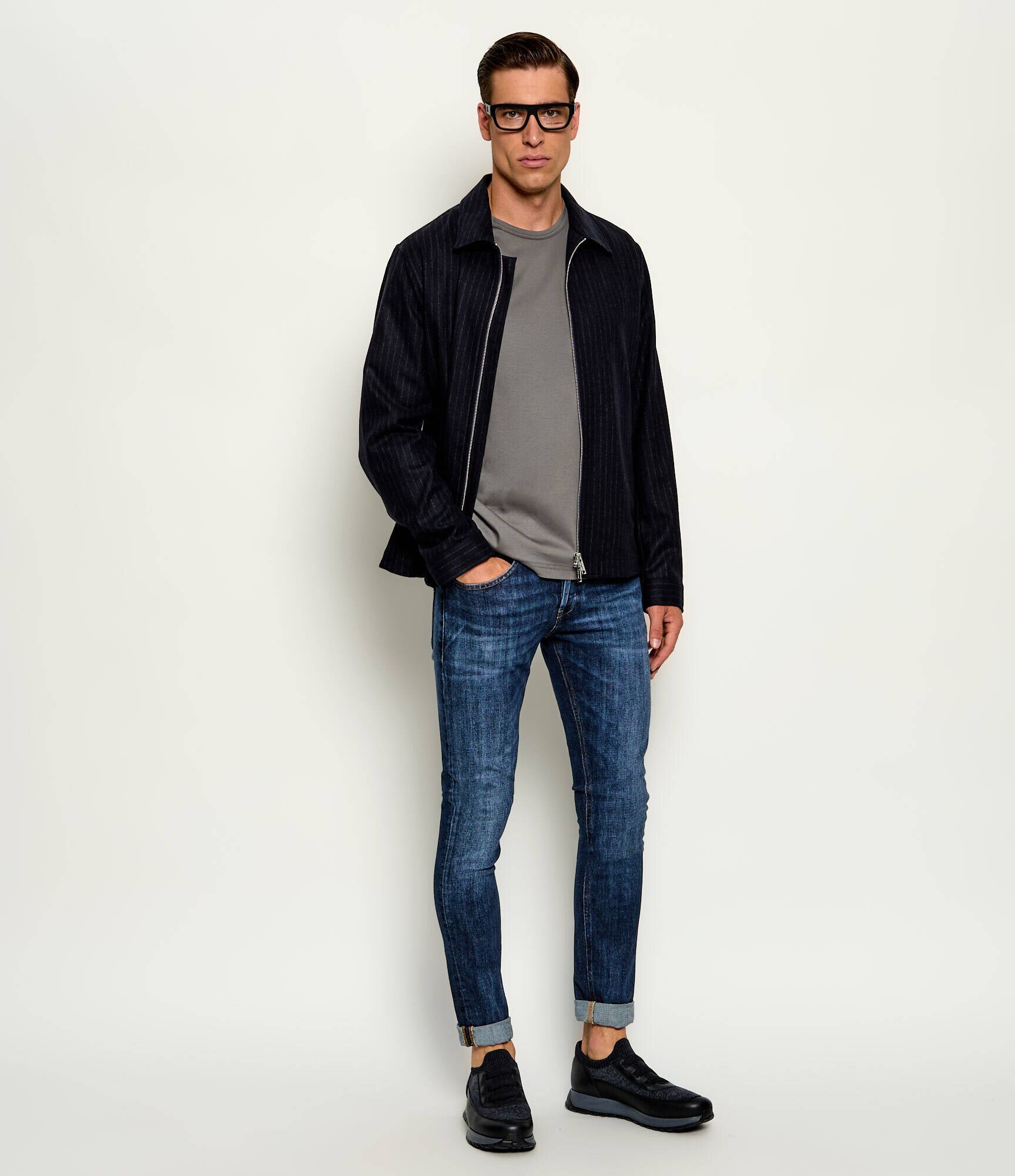 TIGER OF SWEDEN Tricou Olaf | Slim Fit | mercerizat
