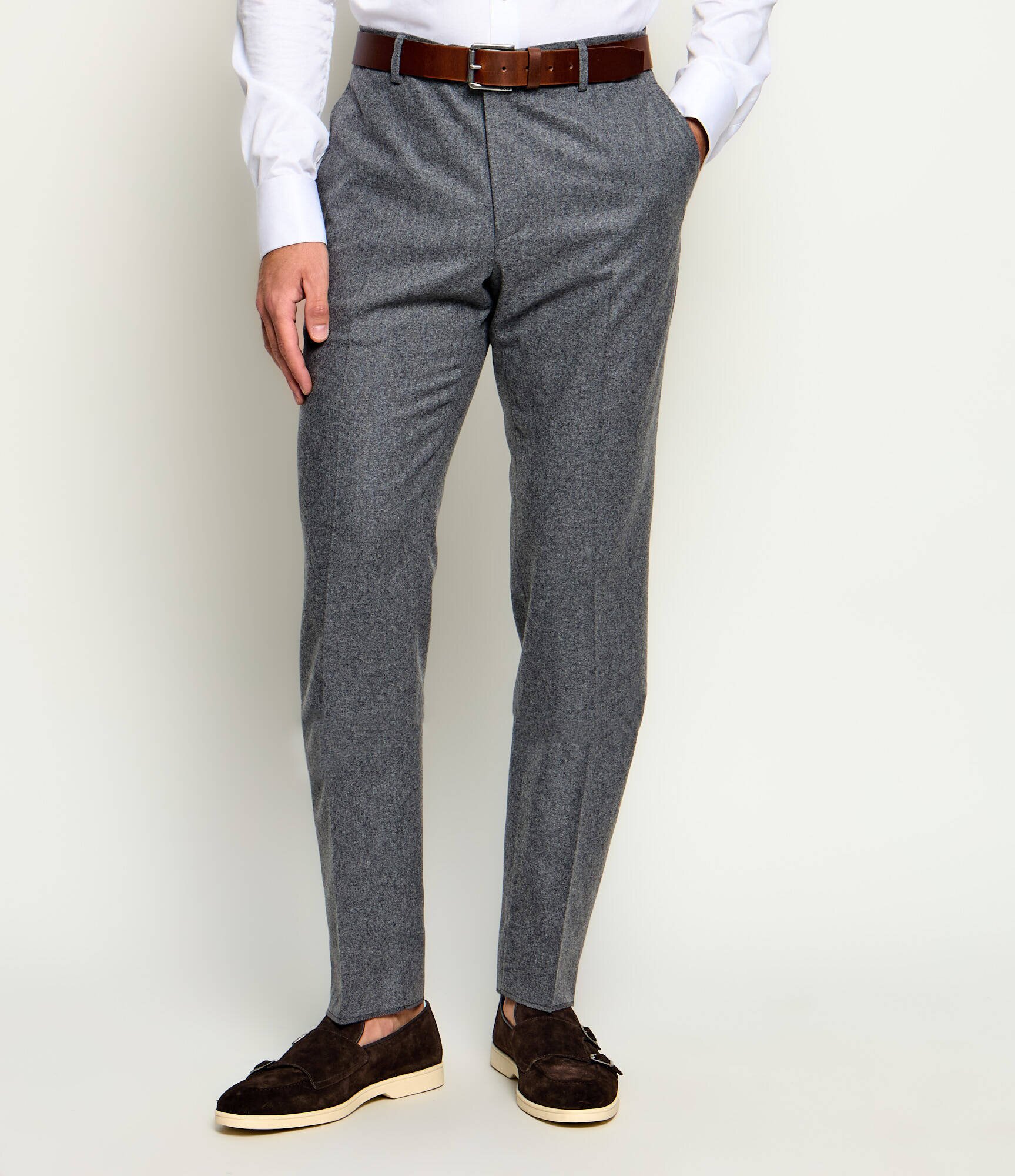 Tombolini De lână pantaloni chino | Slim Fit