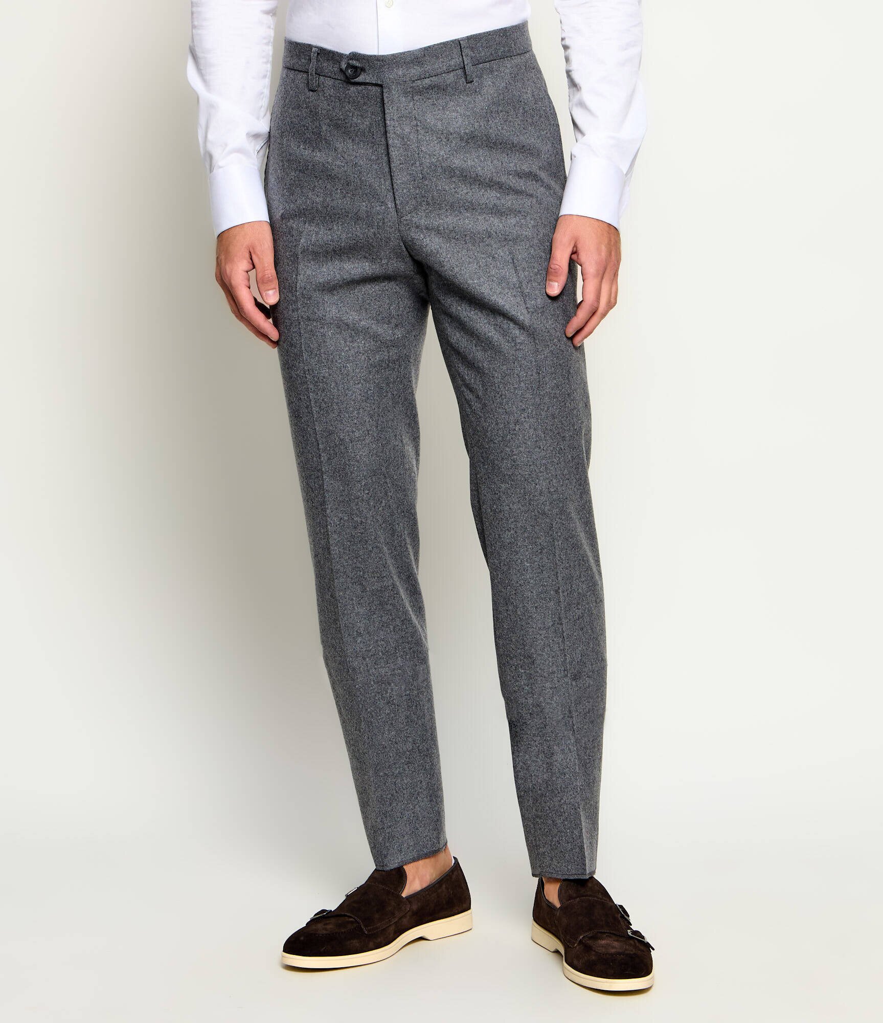 Tombolini De lână pantaloni chino | Slim Fit