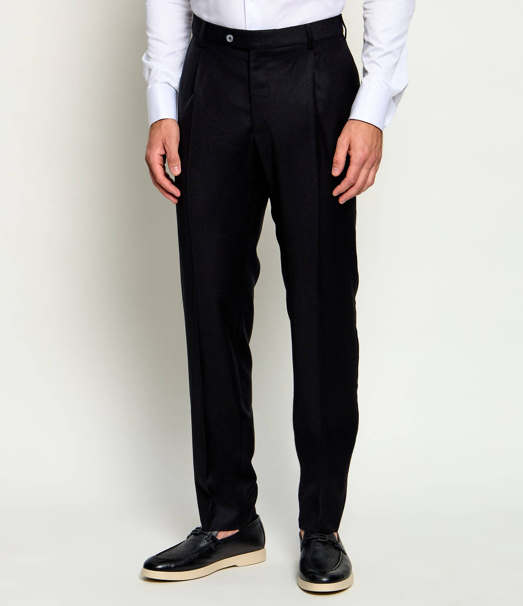 Tombolini De lână pantaloni | Slim Fit