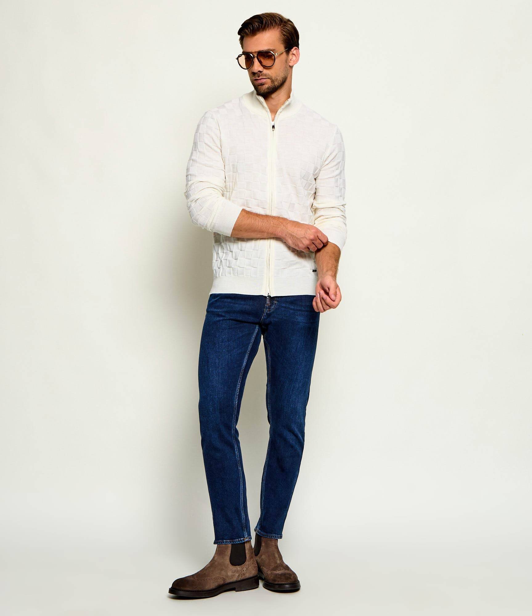 Tombolini De lână pulover | Slim Fit