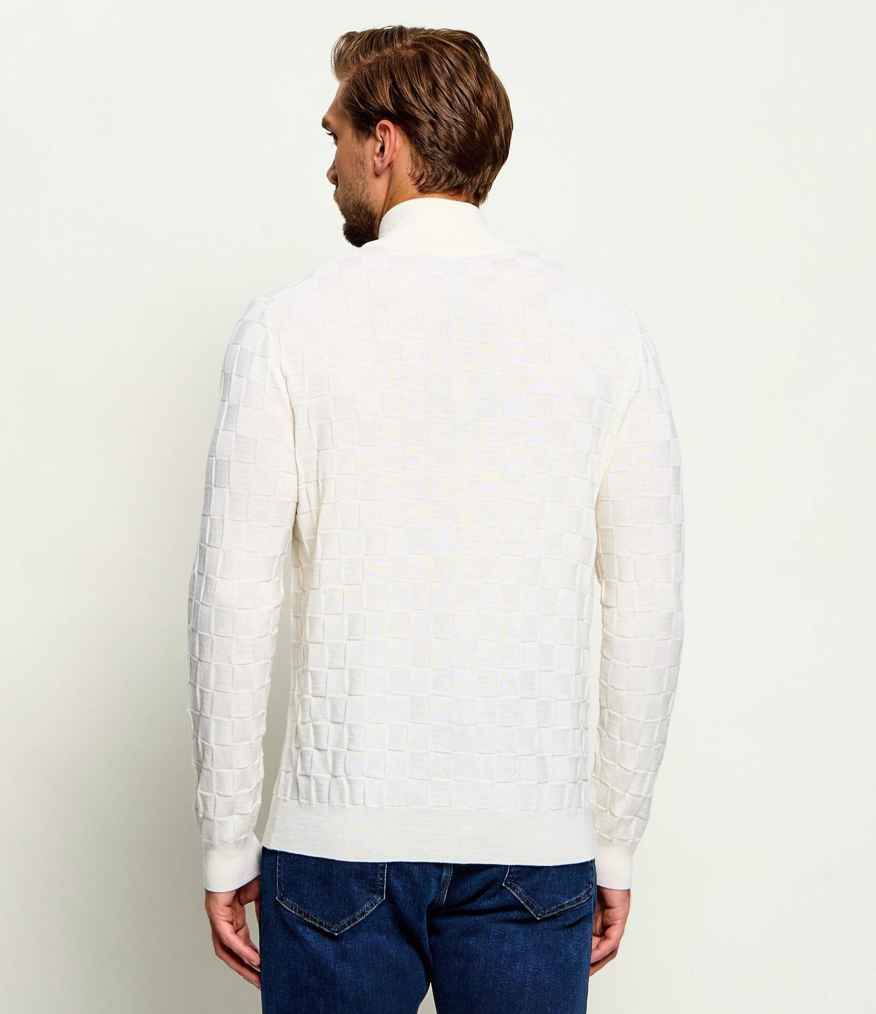Tombolini De lână pulover | Slim Fit