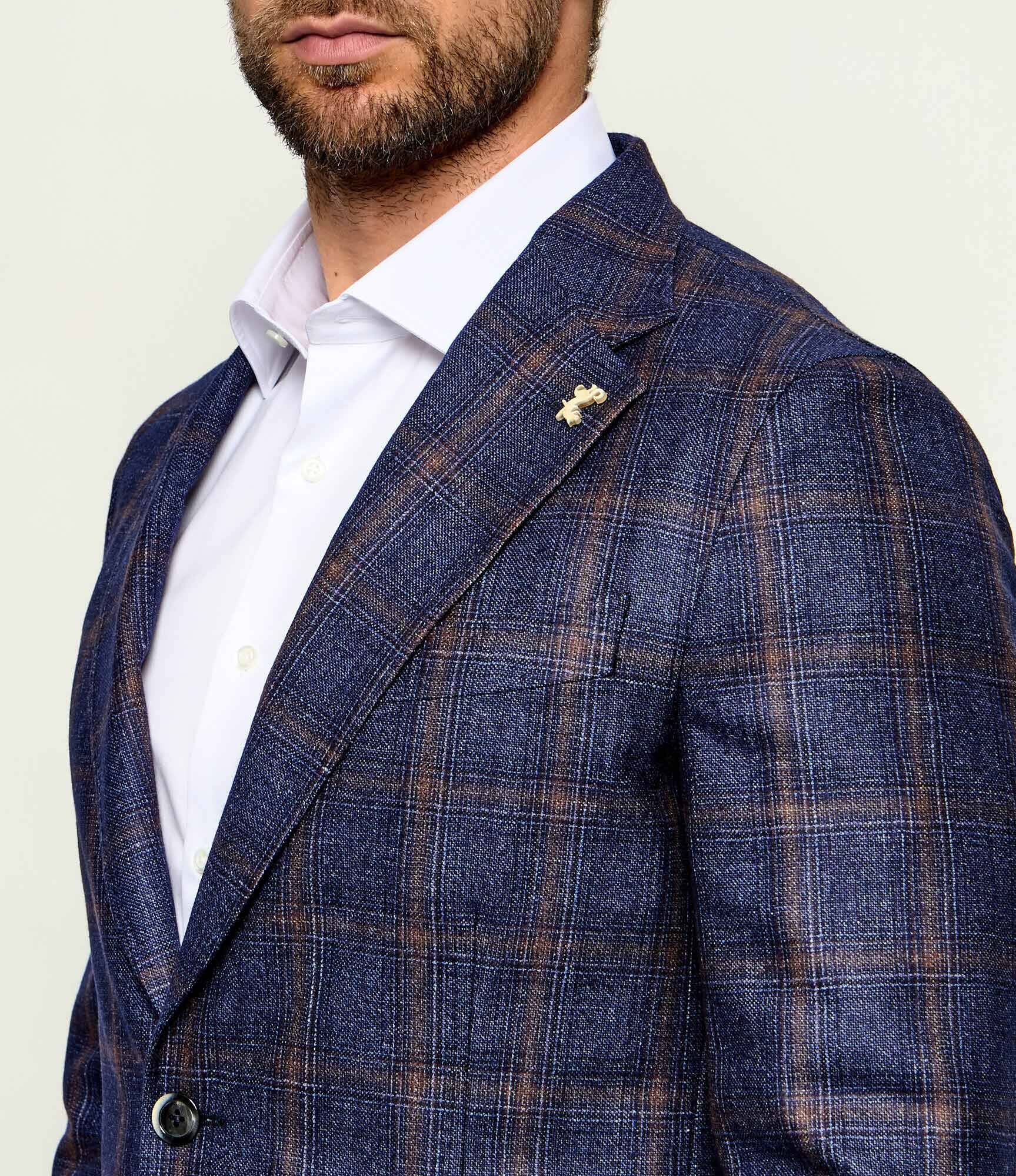 Tombolini De lână sacou | regular fit cu adaos de mătase