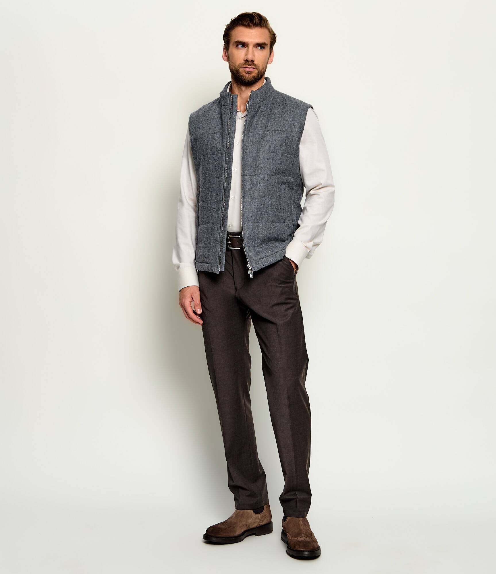 Tombolini De lână vestă | regular fit