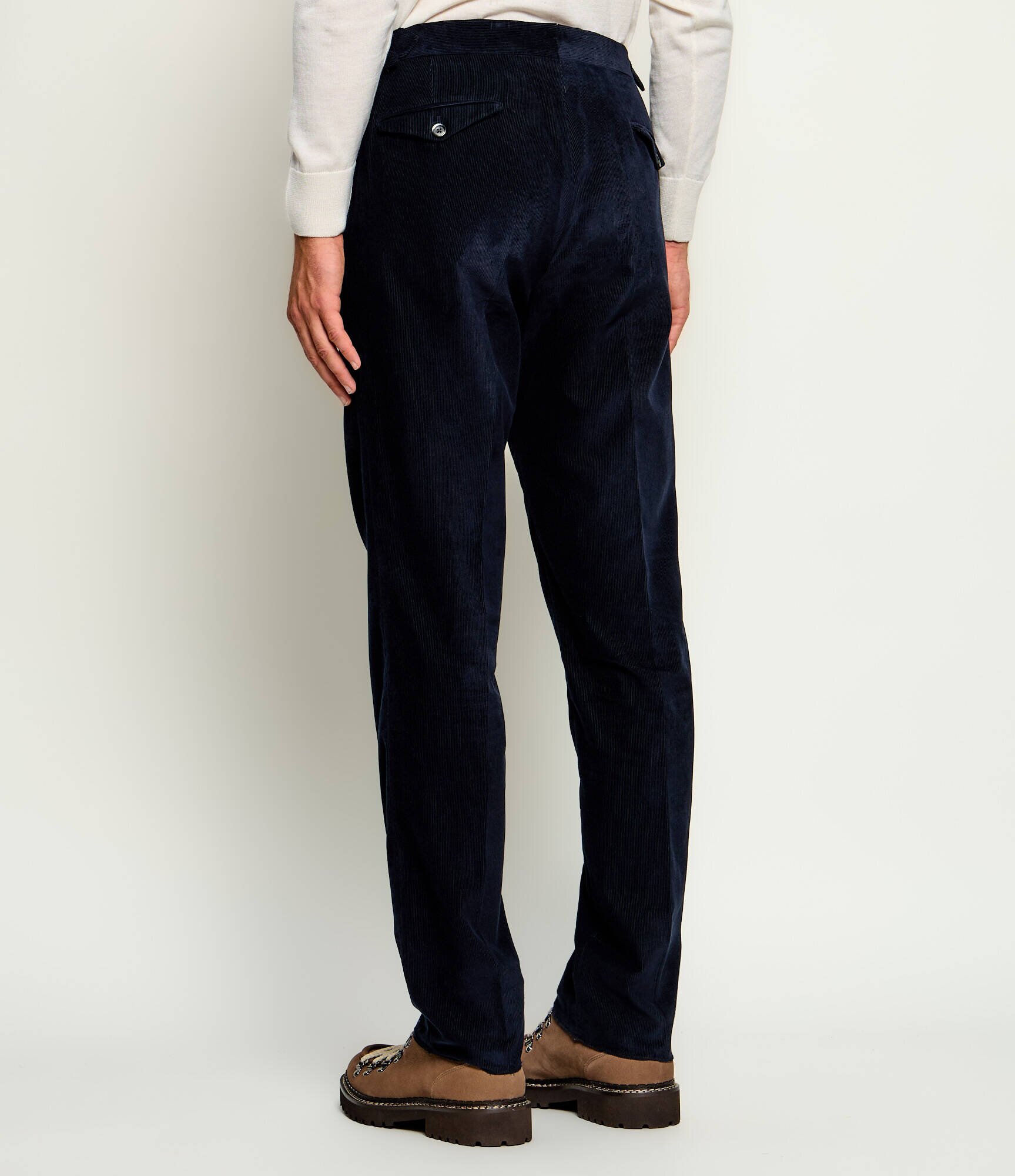Tombolini Pantaloni | Tapered fit | catifea reiată