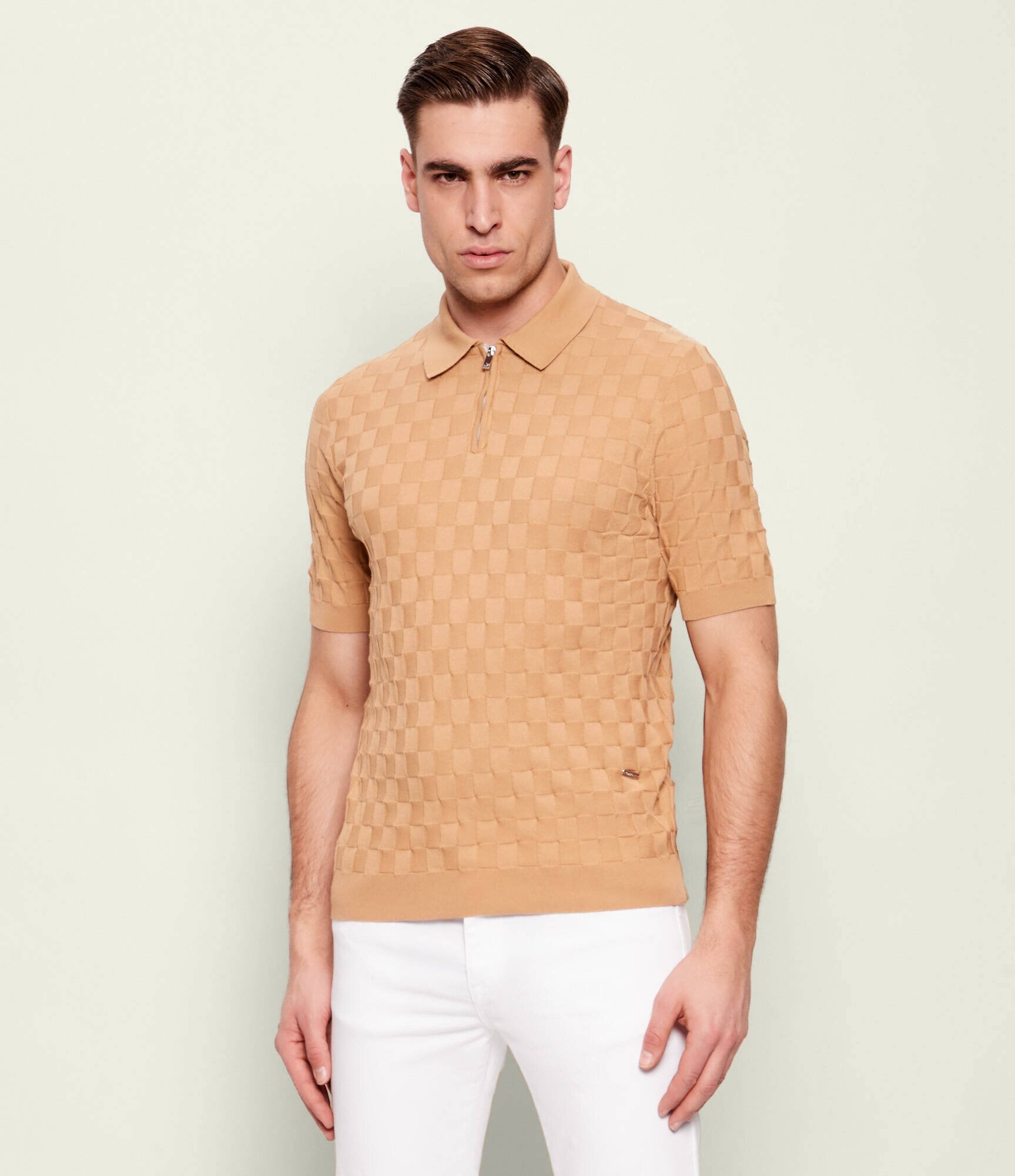 Tombolini Pulover polo | Slim Fit | Slim Fit