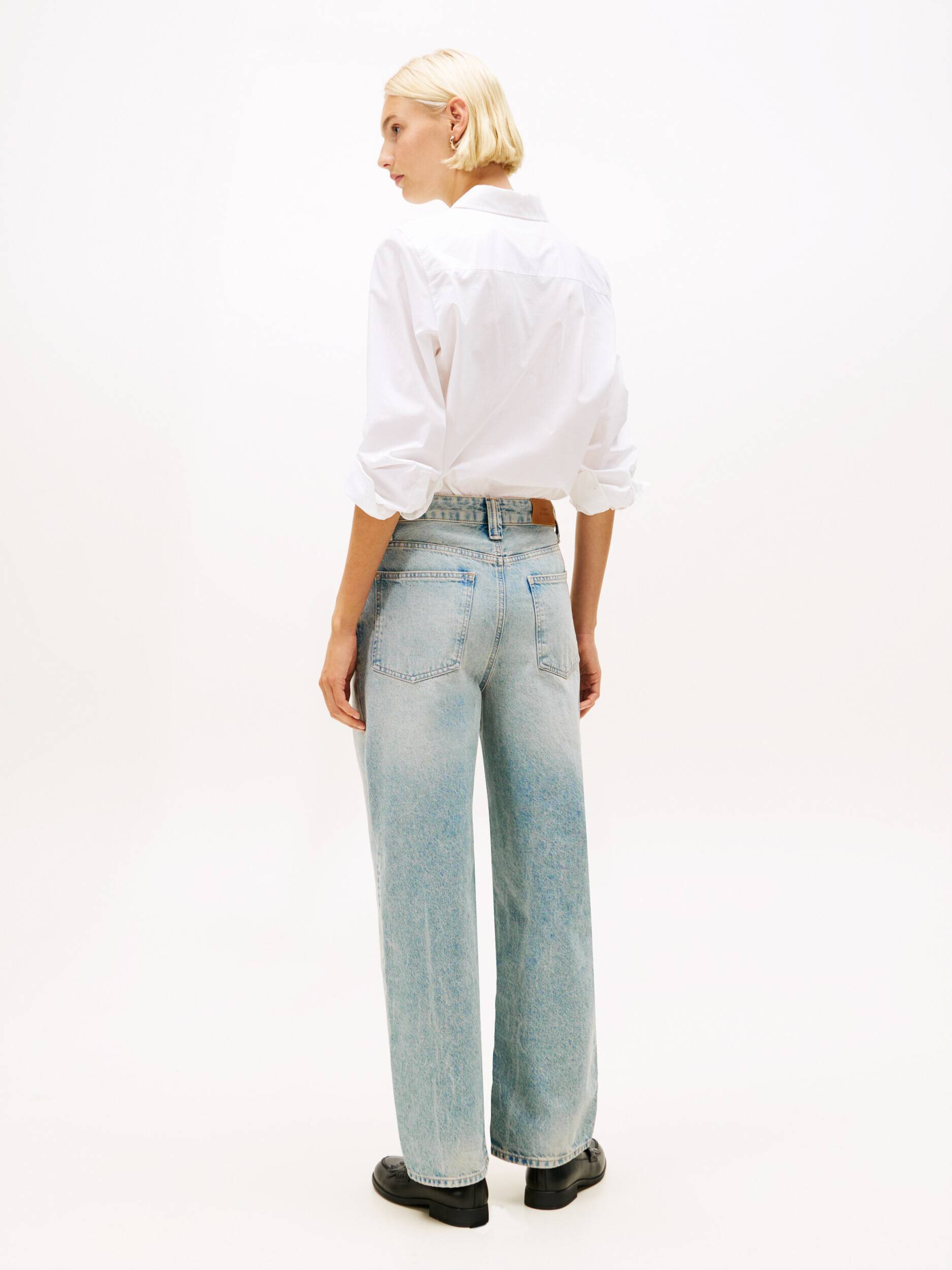 Tommy Hilfiger Blugi BARREL | Loose fit | high waist