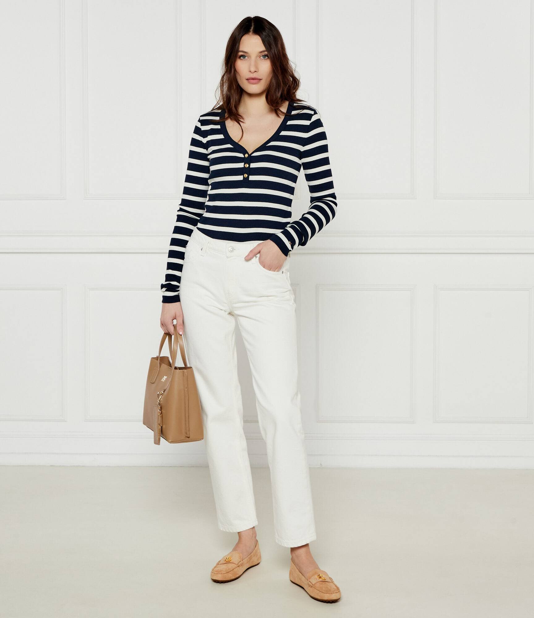 Tommy Hilfiger Bluză HENLEY | Slim Fit
