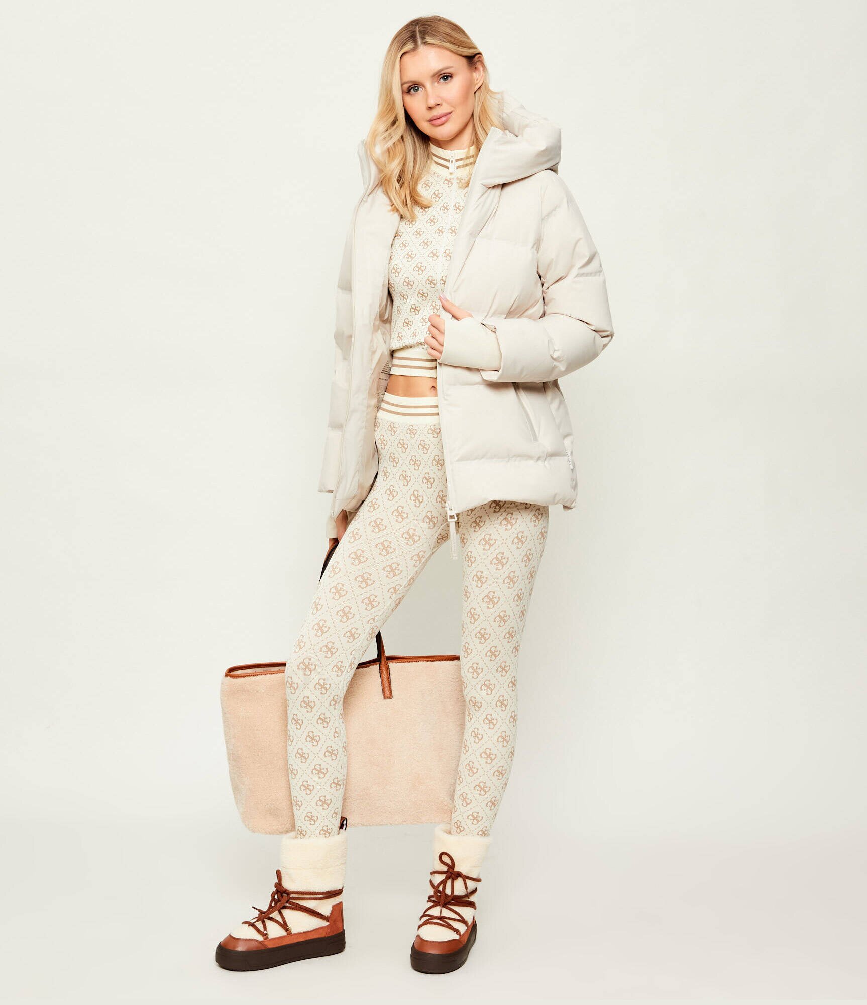 Tommy Hilfiger Bocanci | piele | piele întoarsă | shearling