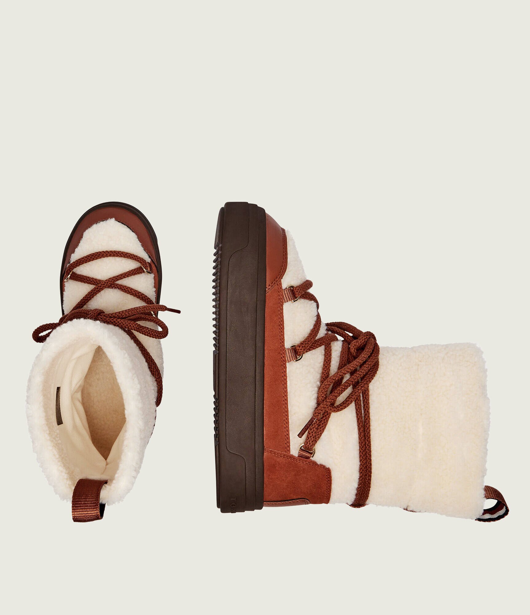 Tommy Hilfiger Bocanci | piele | piele întoarsă | shearling