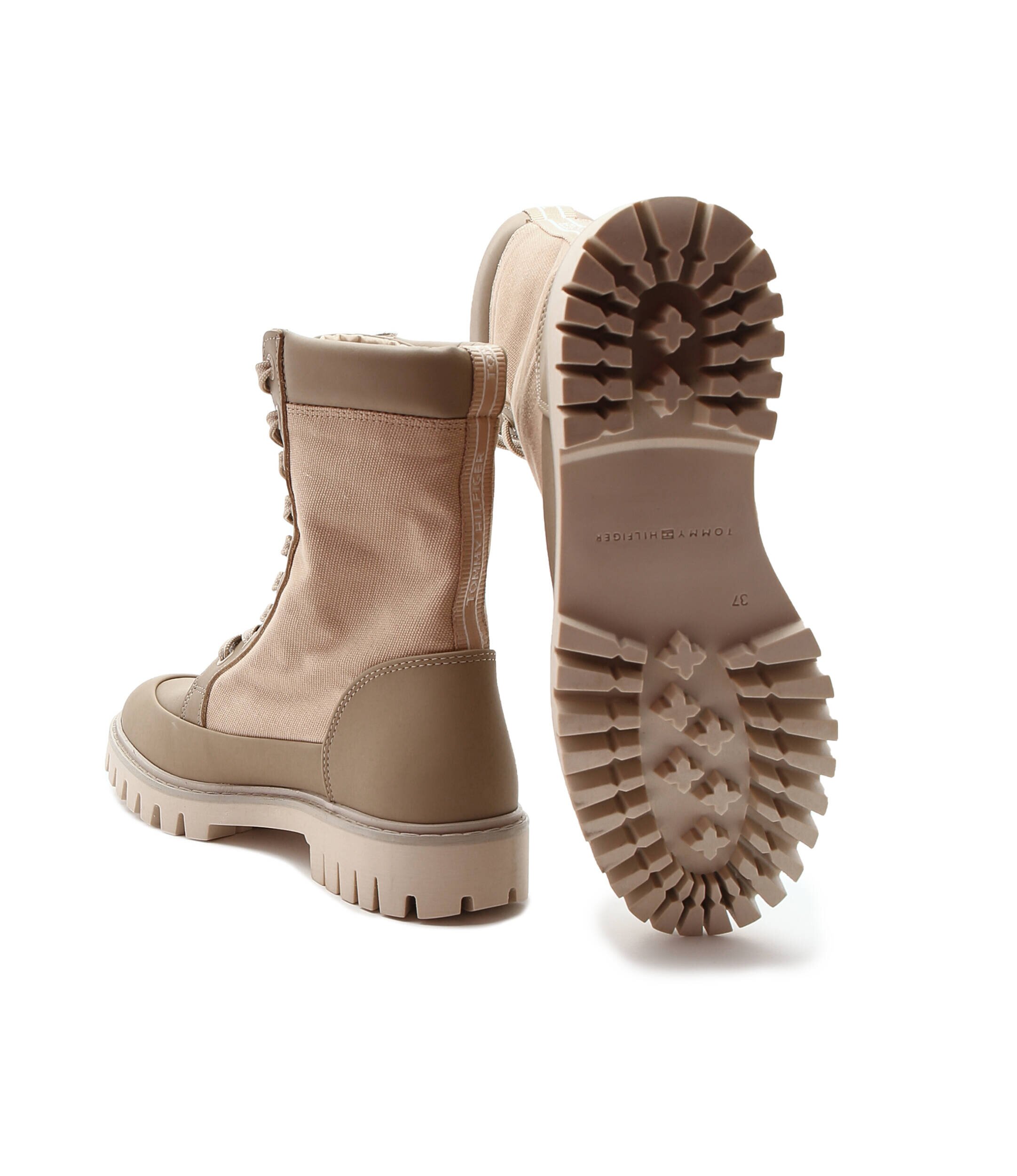 Tommy Hilfiger Botine cu adaos de piele