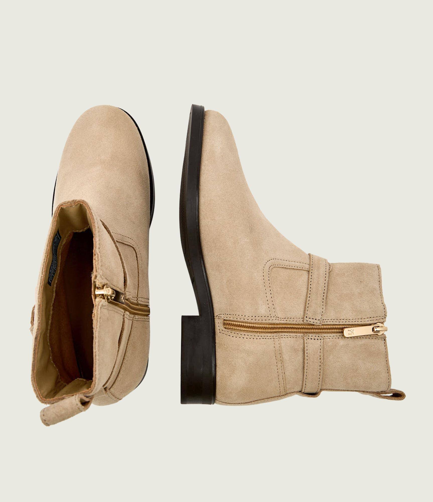 Tommy Hilfiger Botine | piele întoarsă