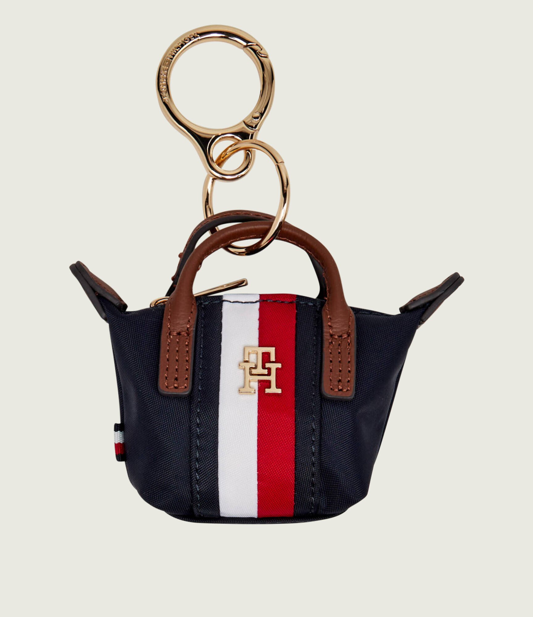 Tommy Hilfiger Breloc cu adaos de piele