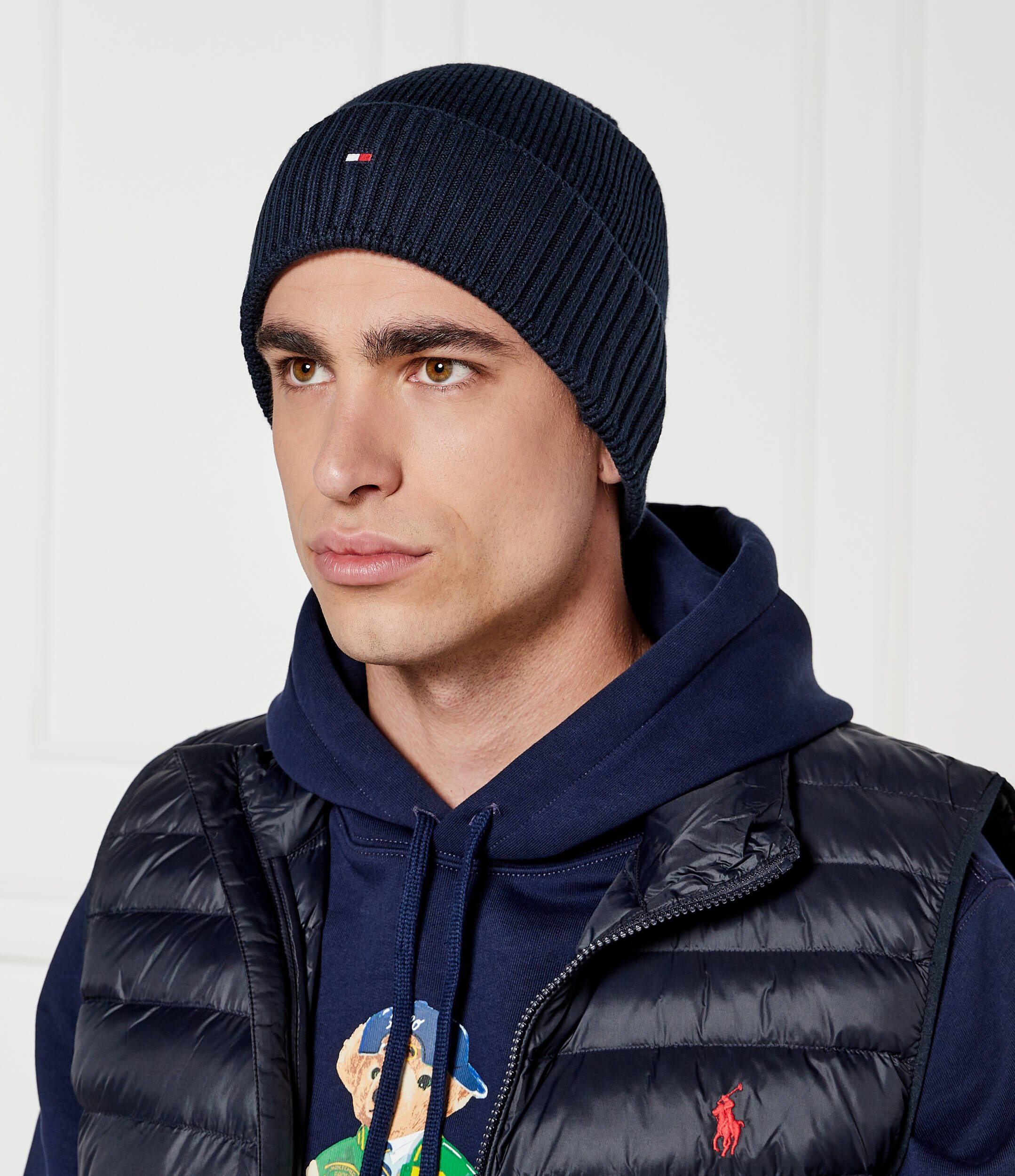 Tommy Hilfiger Căciulă cu adaos de cașmir