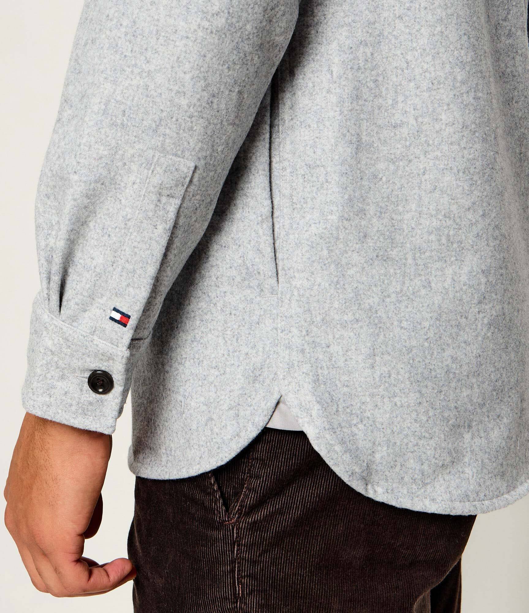 Tommy Hilfiger Cămașă | Classic fit cu adaos de lână