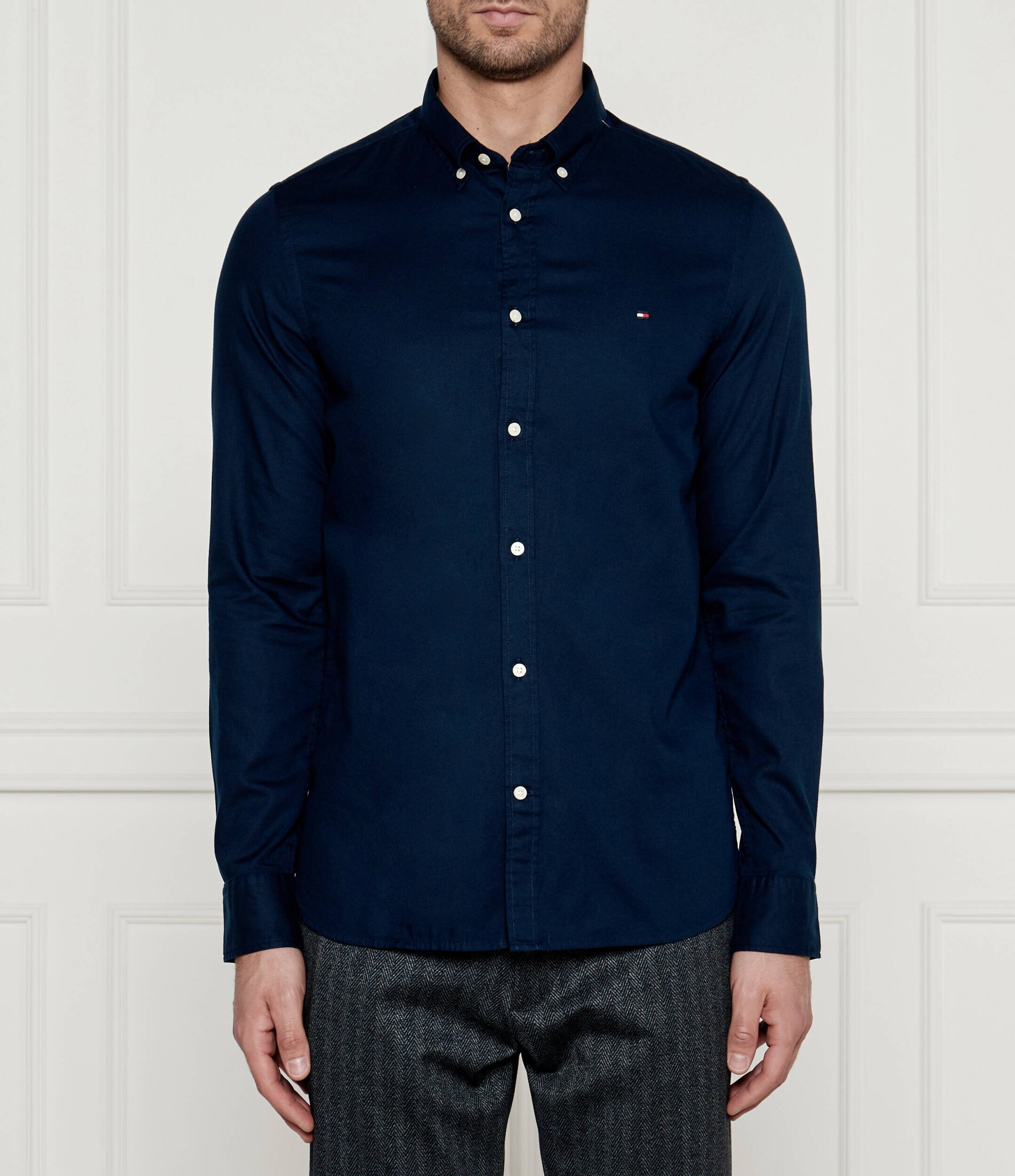 Tommy Hilfiger Cămașă DOBBY | Slim Fit