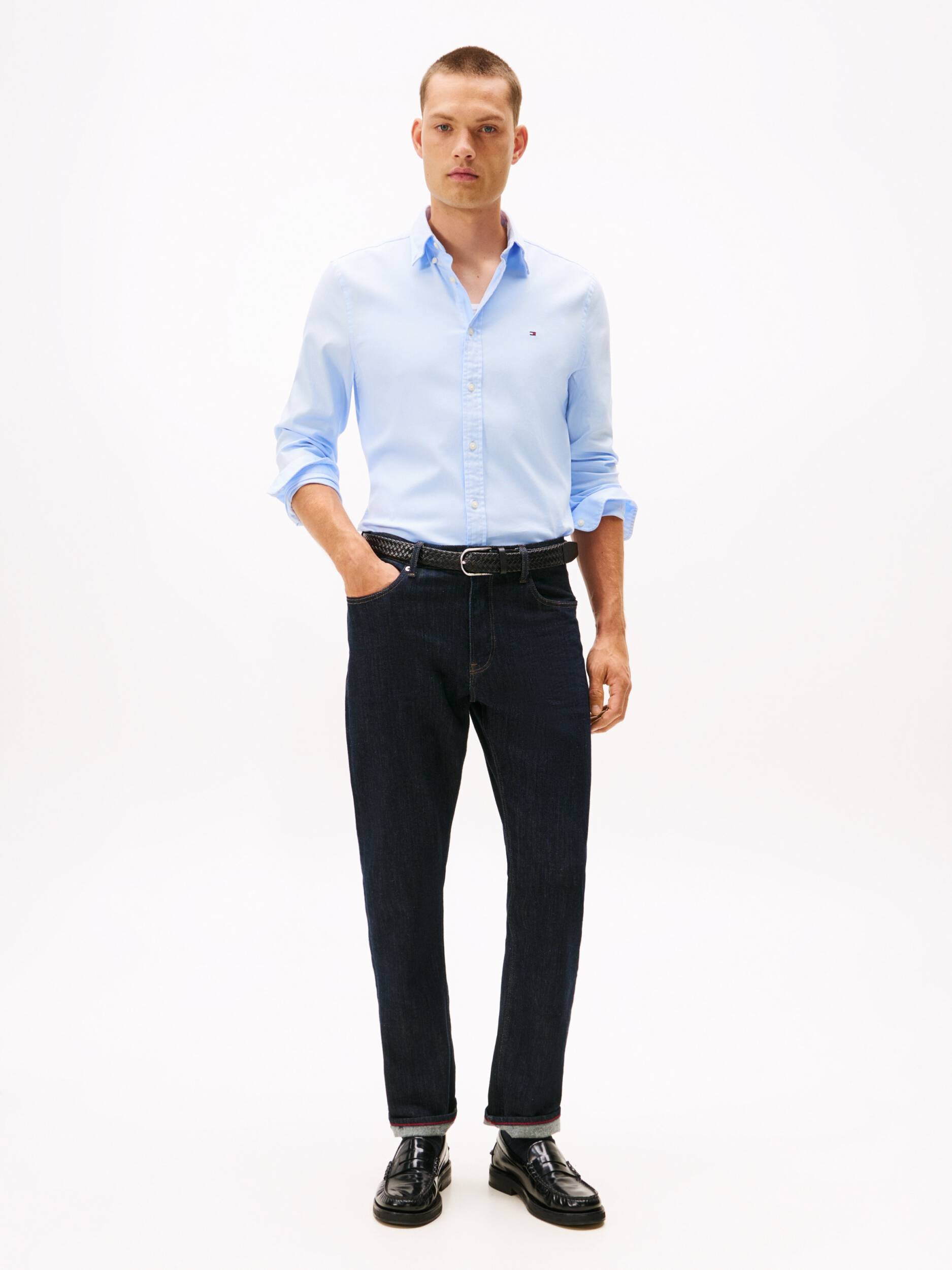 Tommy Hilfiger Cămașă DOBBY | Slim Fit