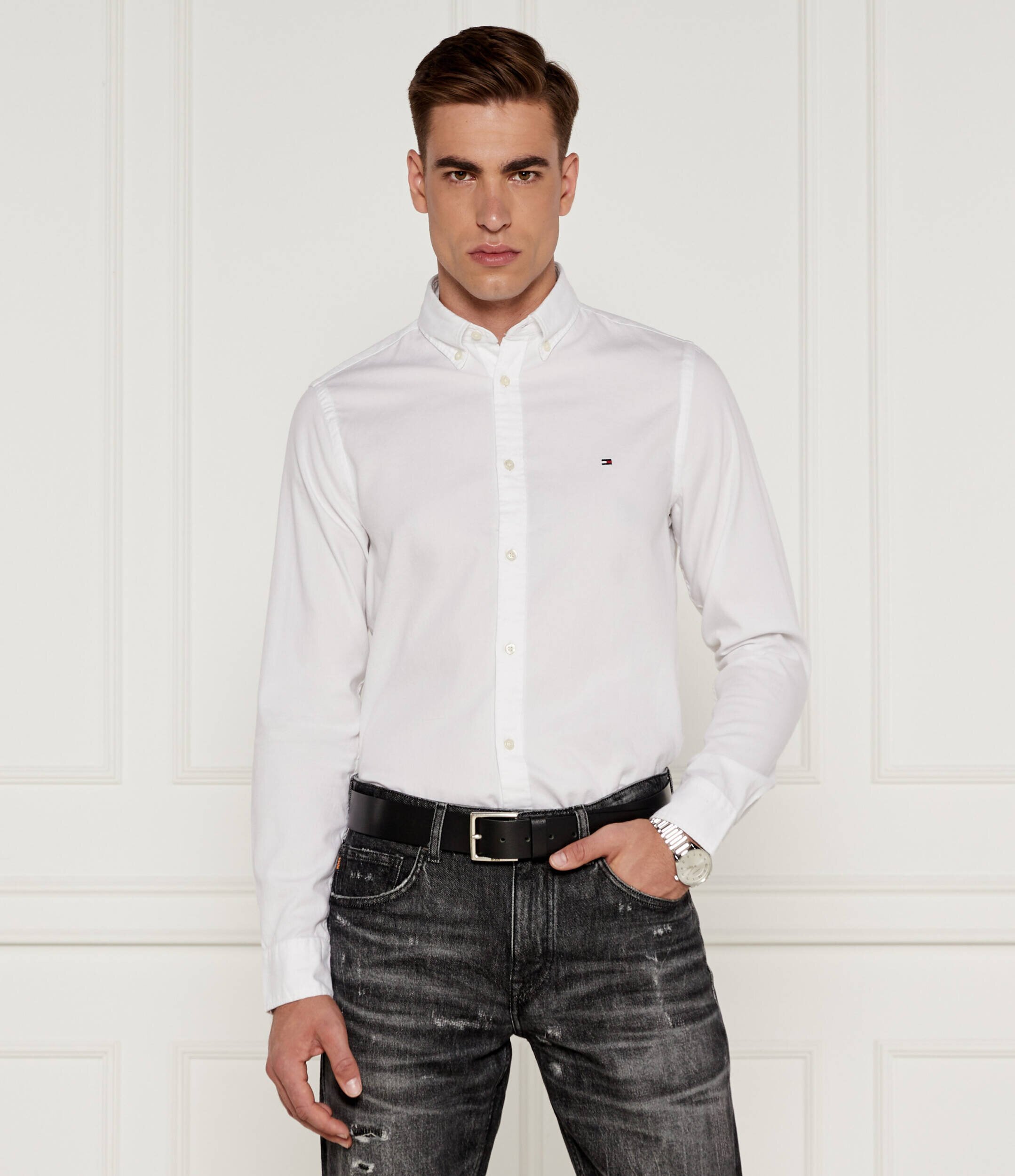 Tommy Hilfiger Cămașă Dobby | Slim Fit