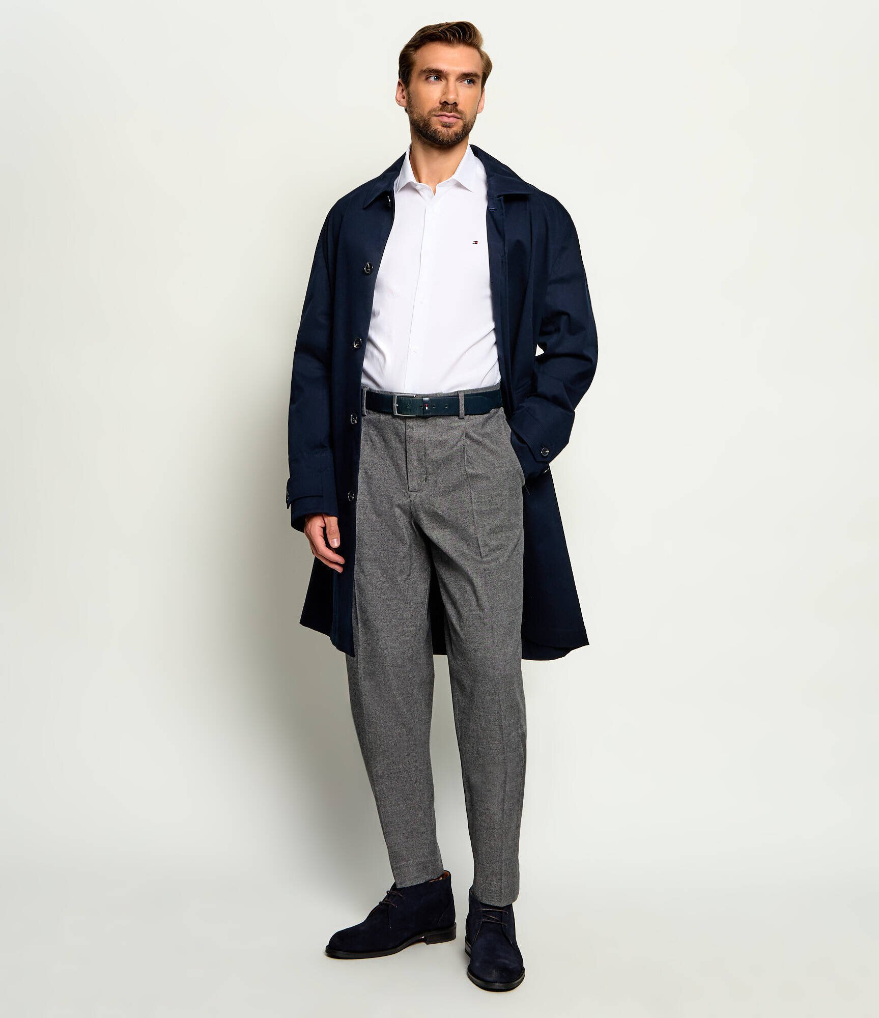 Tommy Hilfiger Cămașă Dobby | Tailored slim