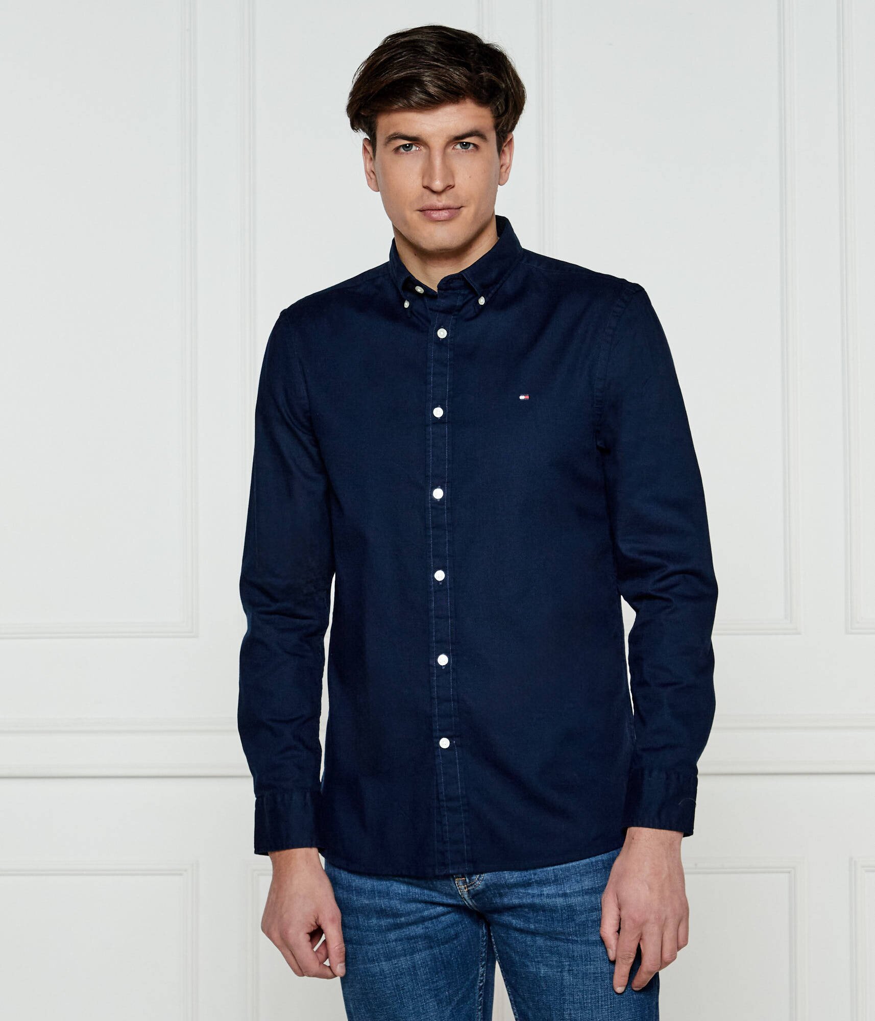 Tommy Hilfiger Cămașă FLEX DOBBY | Slim Fit